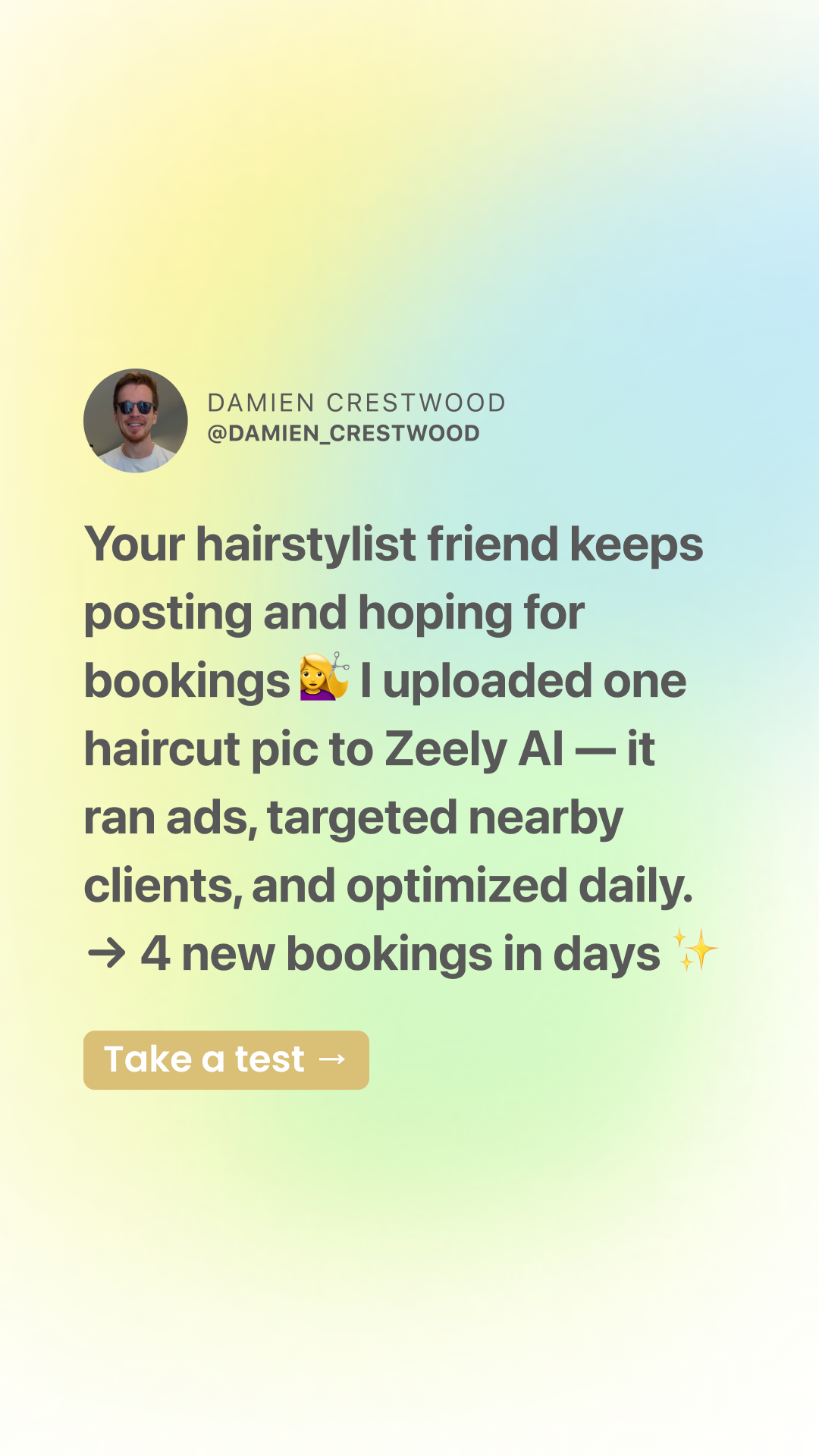 Zeely Facebook ad