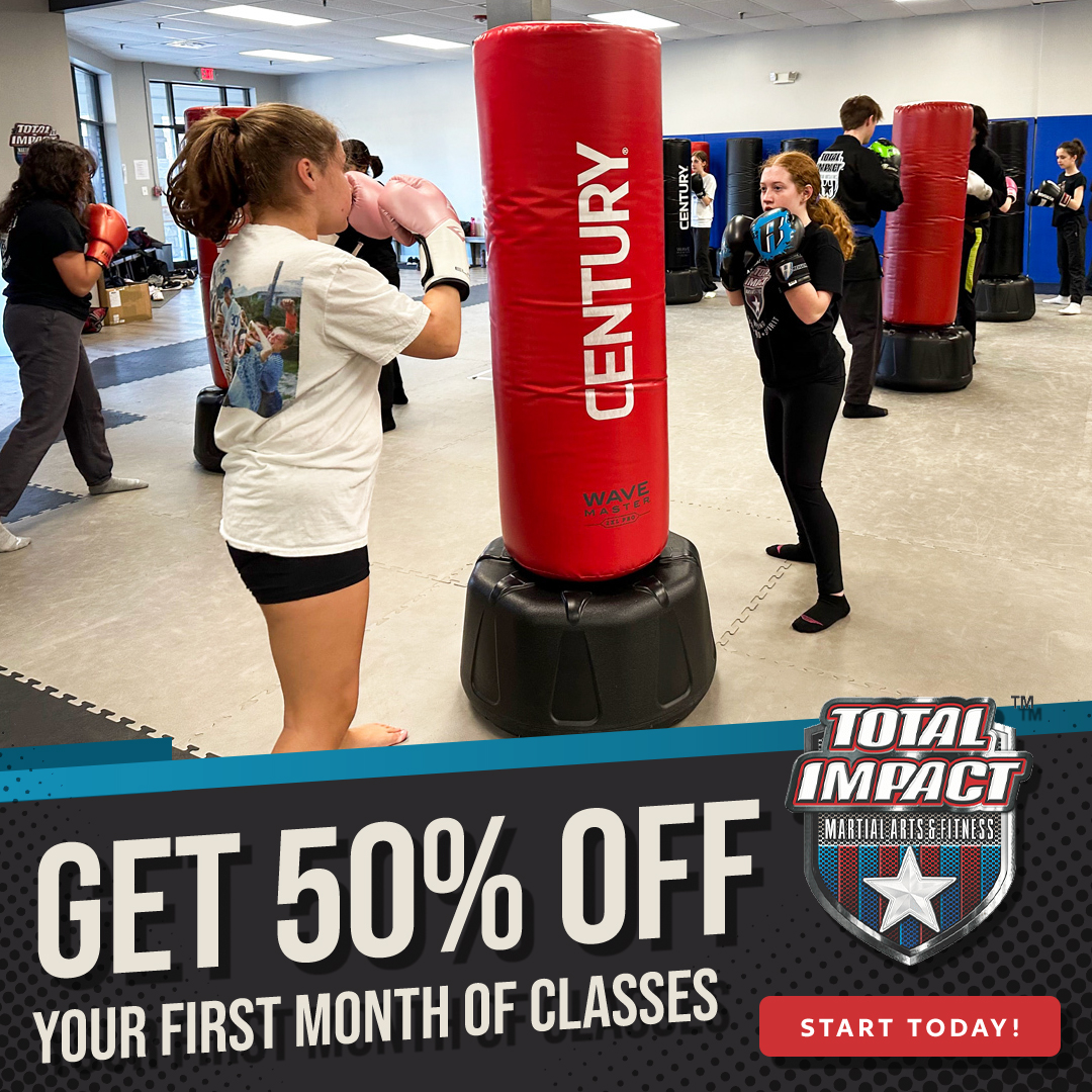 Total Impact Martial Arts & Fitness Facebook ad