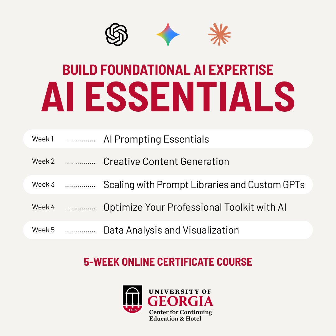 University of Georgia Center for Continuing Education Facebook ad