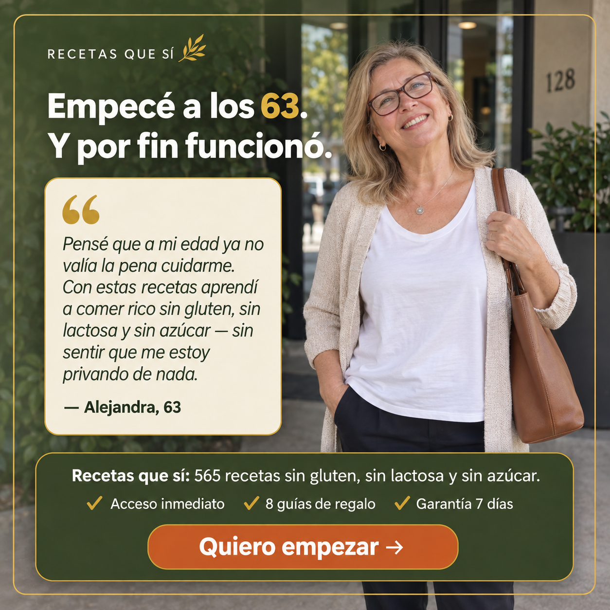 Sabores Que Nutren Facebook ad: 565 Recetassin gluten, sin lactosa y sin azucar.