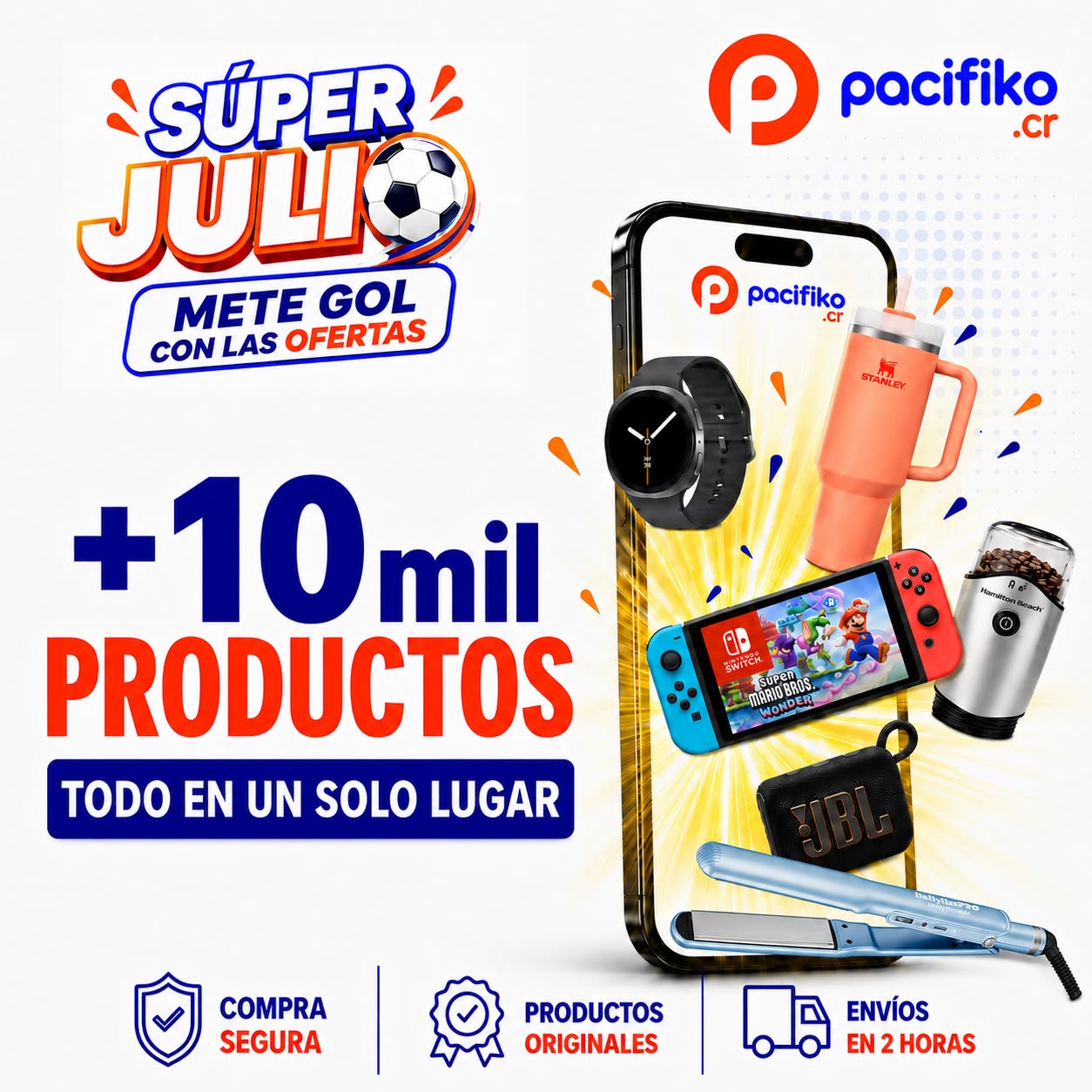 Pacifiko Facebook ad