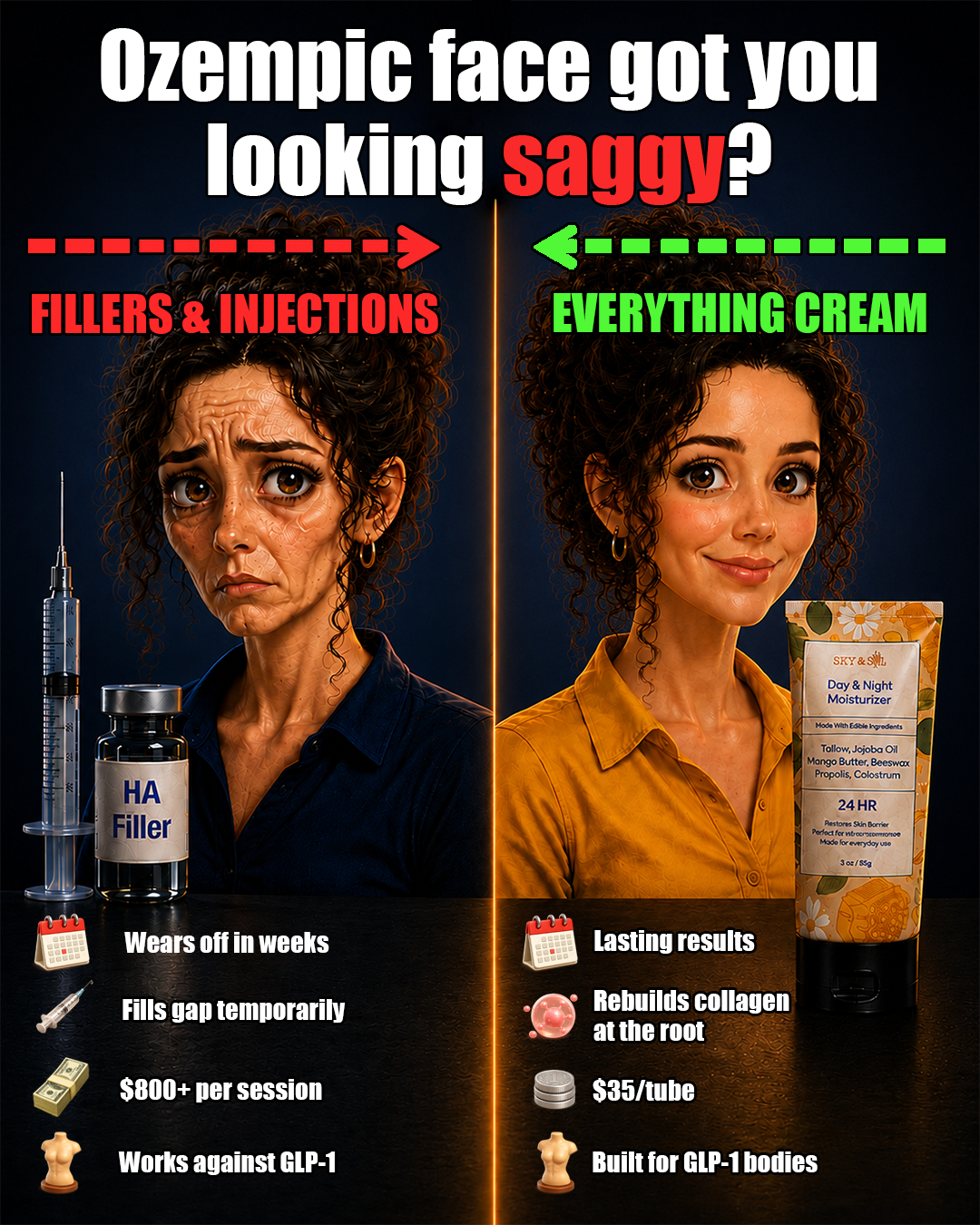 Sky&sol Facebook ad