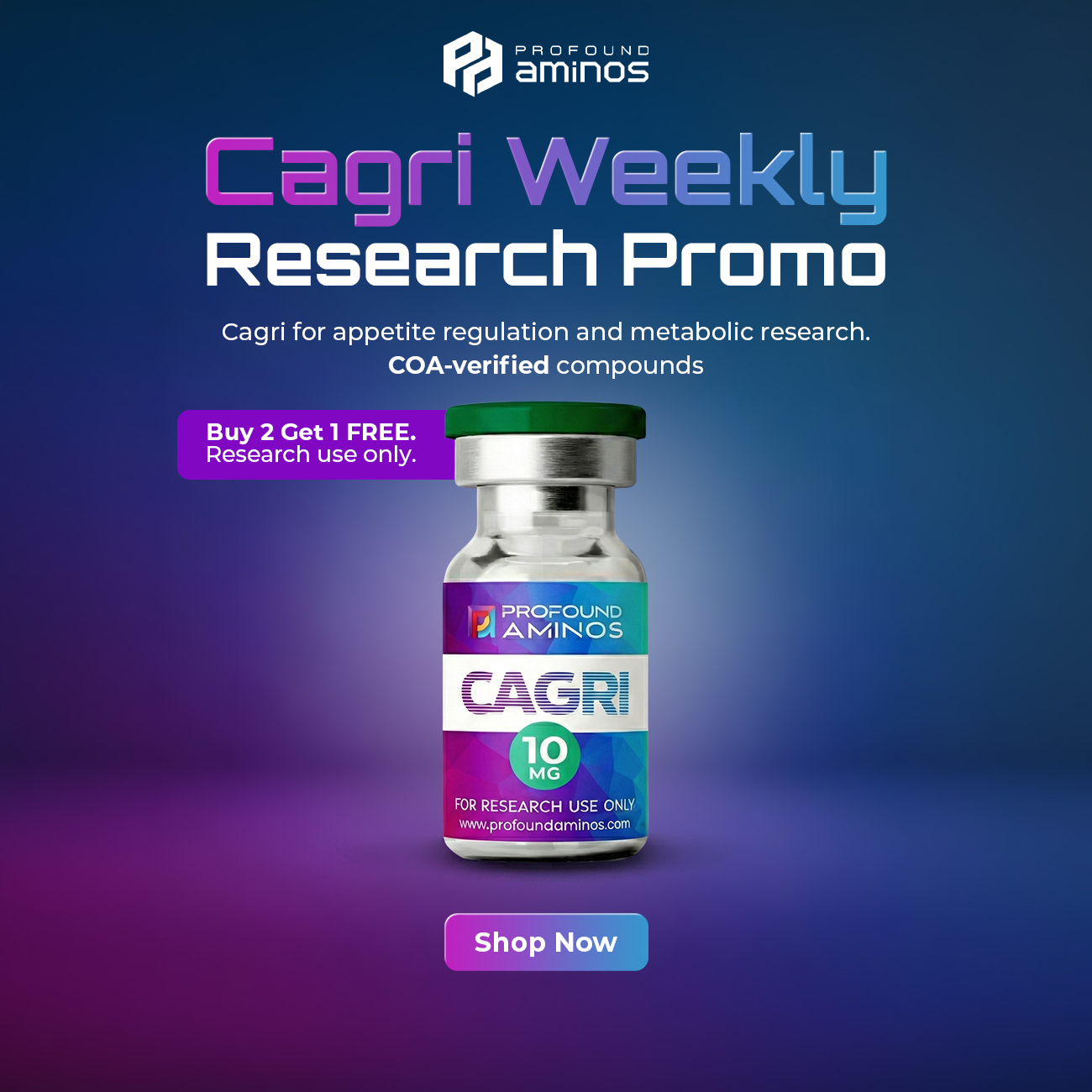 Profound Amino  Facebook ad