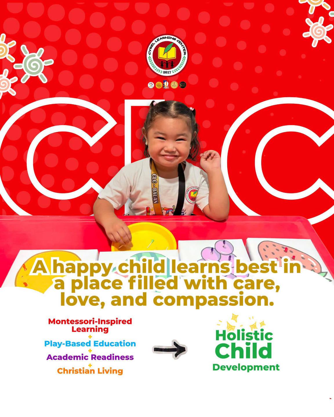 Cyrel Learning Center San Miguel Bulacan Branch Facebook ad: They're still too young.