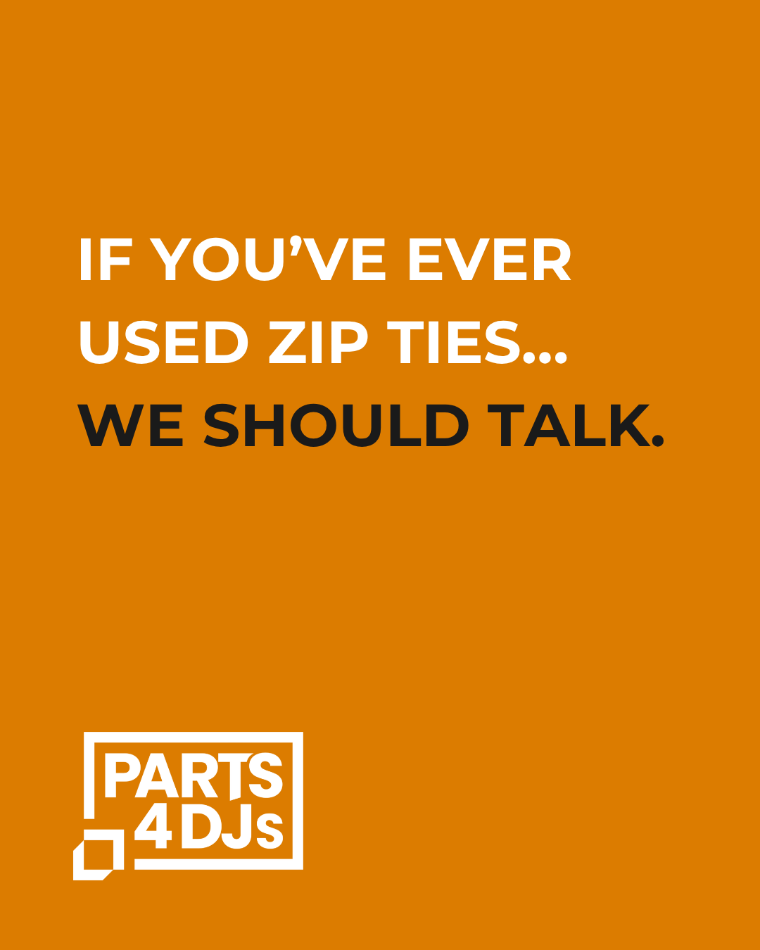 Parts 4 DJs Facebook ad: Built for real DJ setups