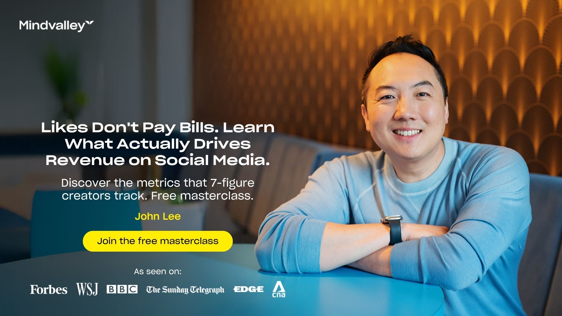 Mindvalley Facebook ad from Apr 20, 2026