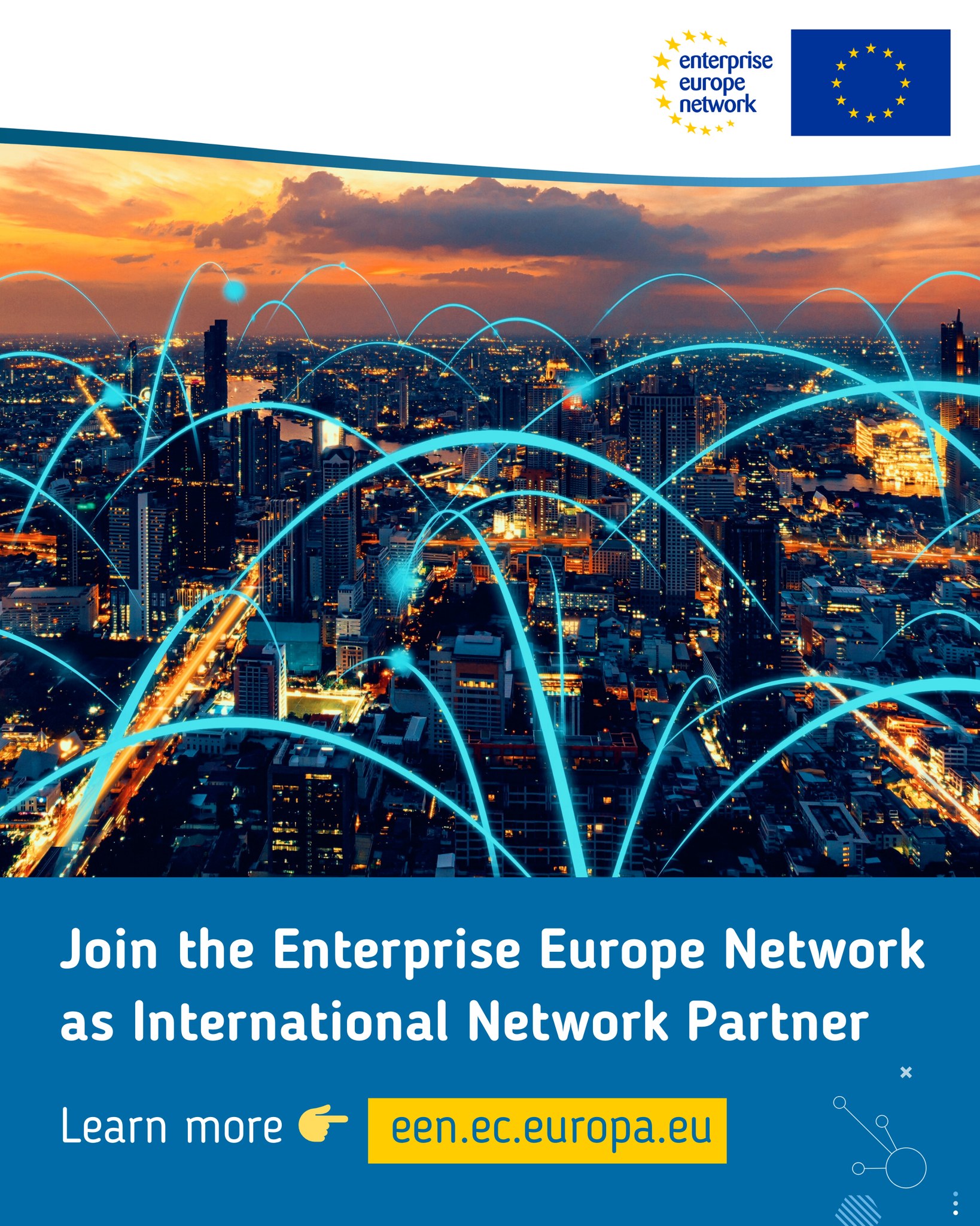 Enterprise Europe Network Facebook ad: Looking to expand business links with Europe?