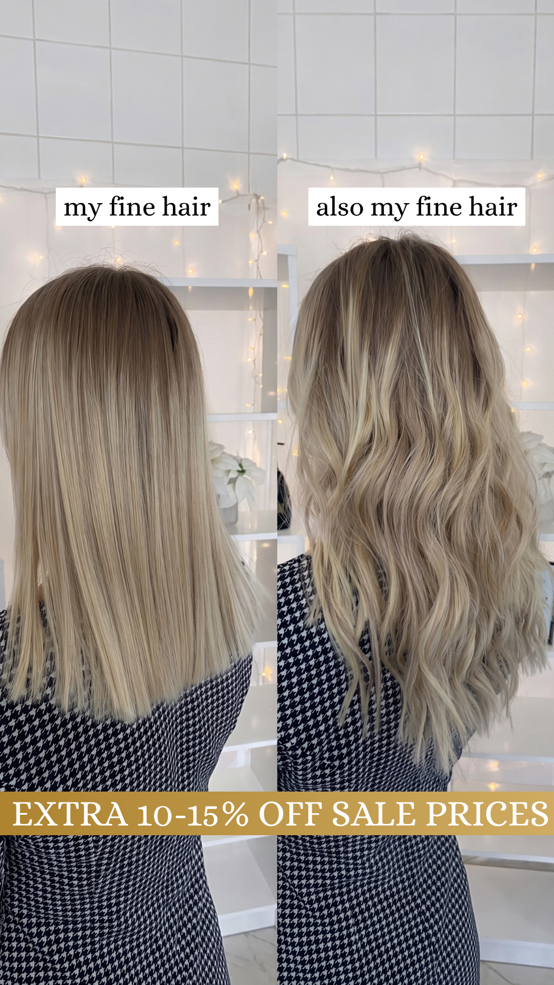 Official Foxy Locks Extensions Facebook ad