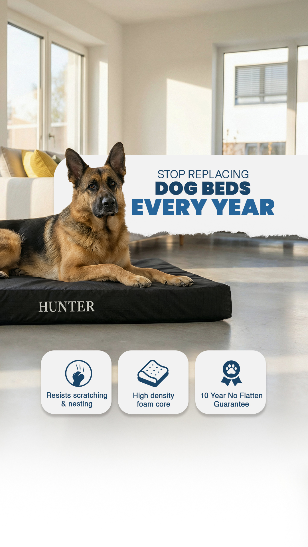 K9 Ballistics Dog Beds Facebook ad
