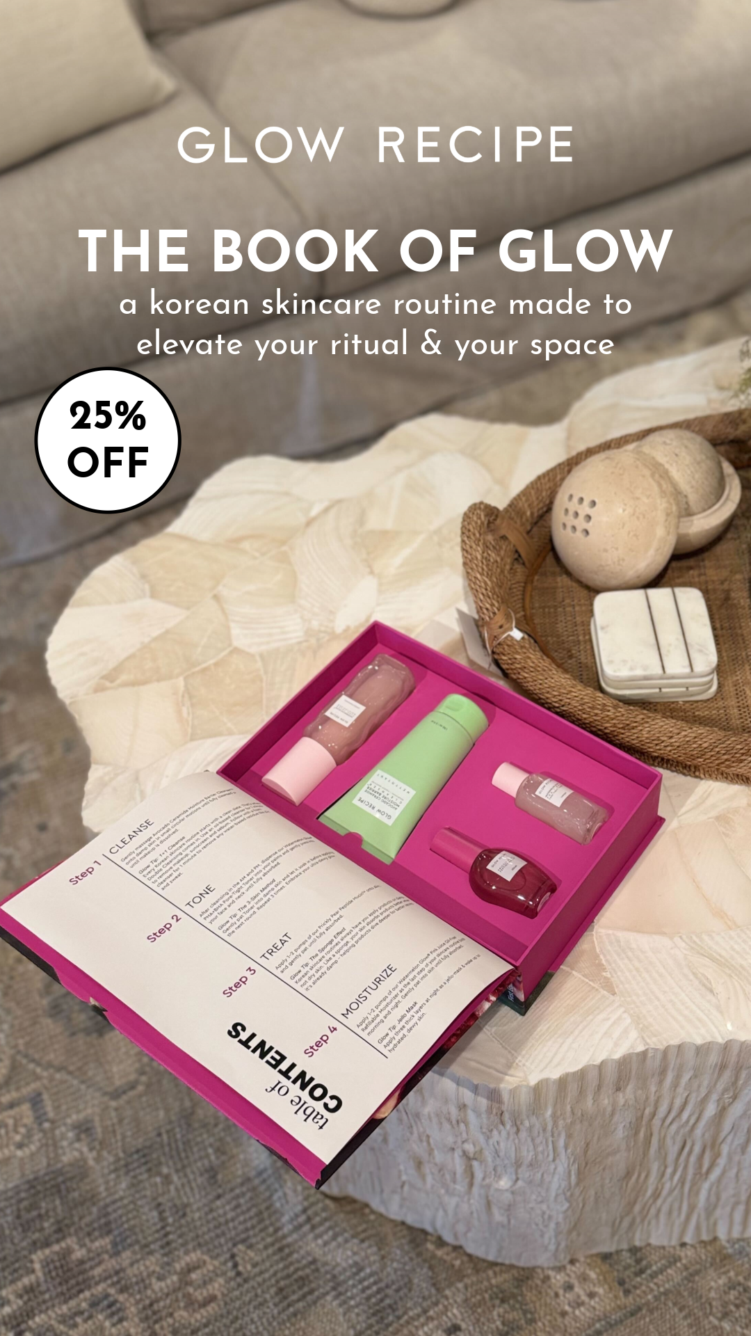 Glow Recipe Facebook ad