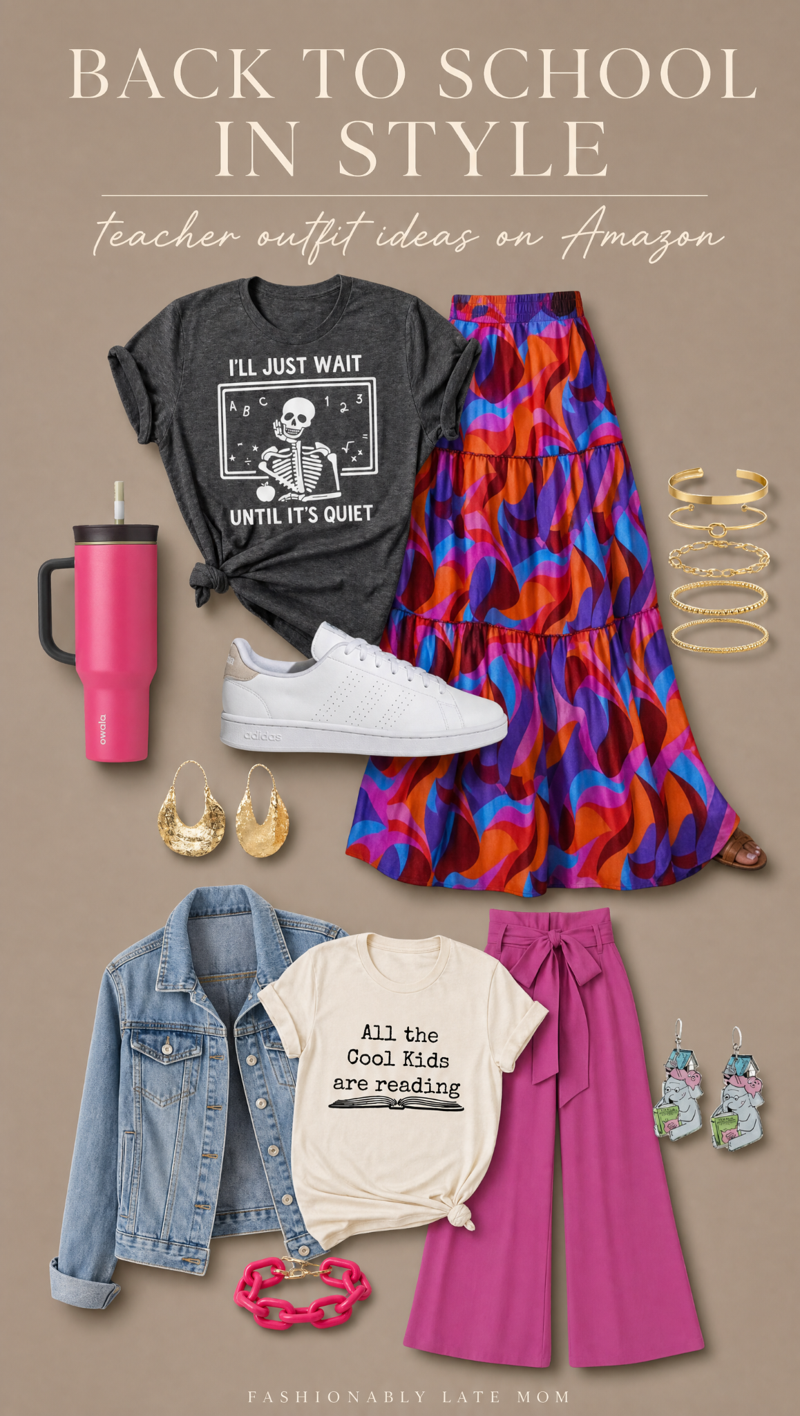 Fashionably Late Mom Facebook ad
