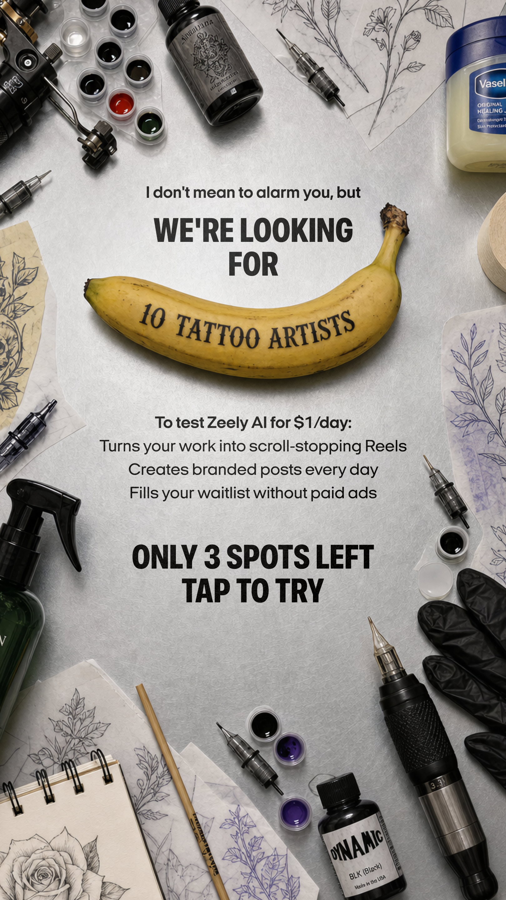 Zeely Facebook ad