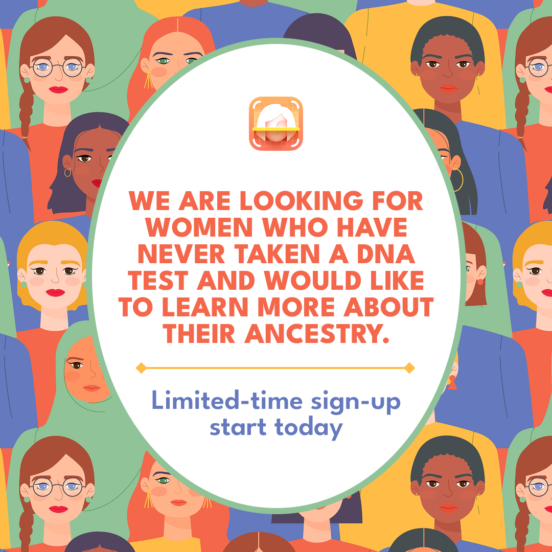 DNA test online Facebook ad