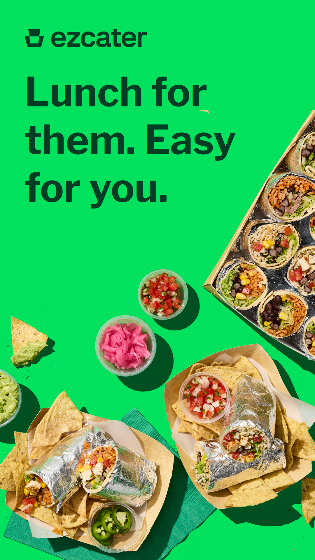 ezCater Facebook ad