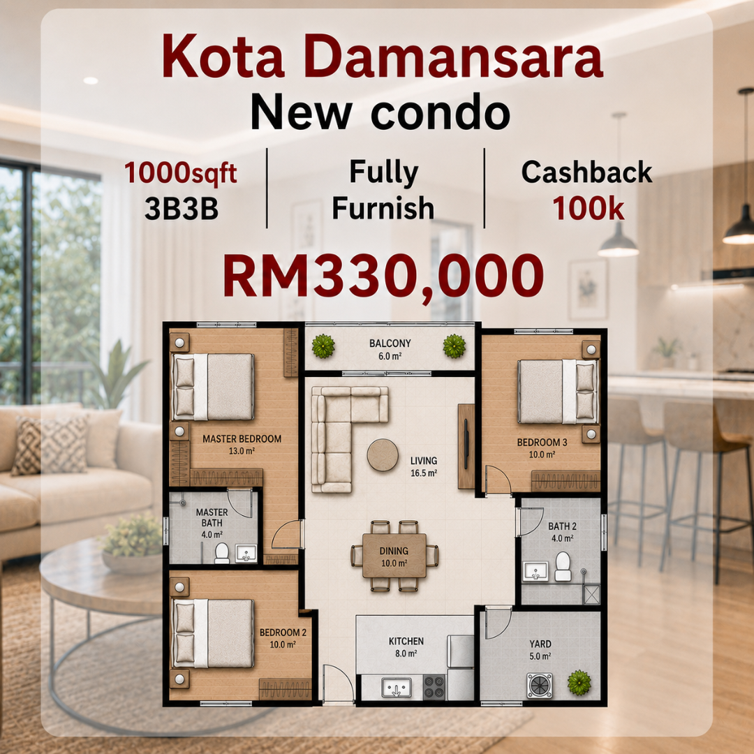 Rumah Mampu Milik Damansara Facebook ad