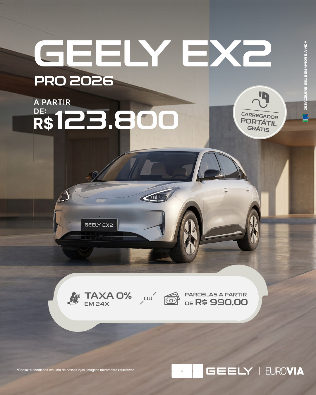 Eurovia Geely Facebook ad: Converse conosco