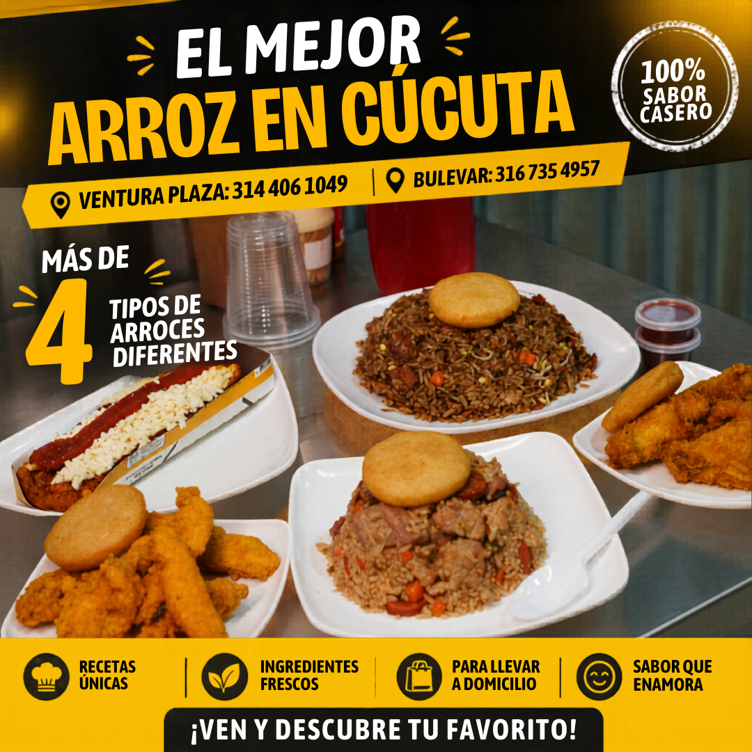 Arrocito en bajo Facebook ad