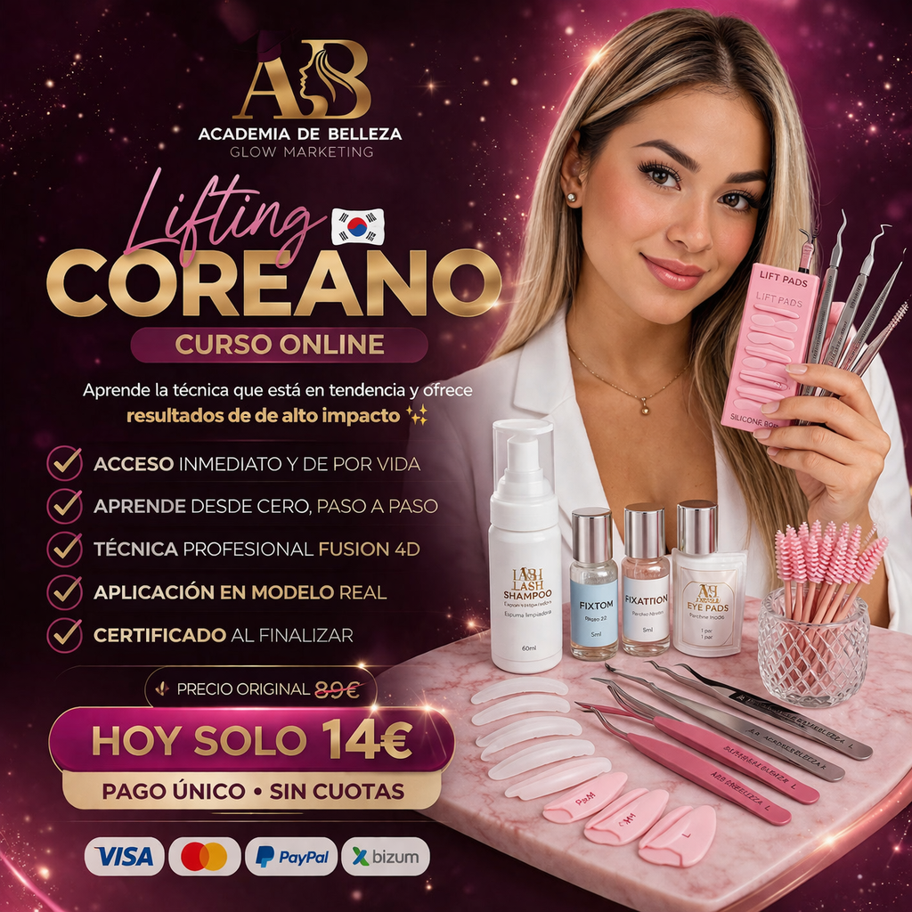 Academia de Belleza Glow Facebook ad