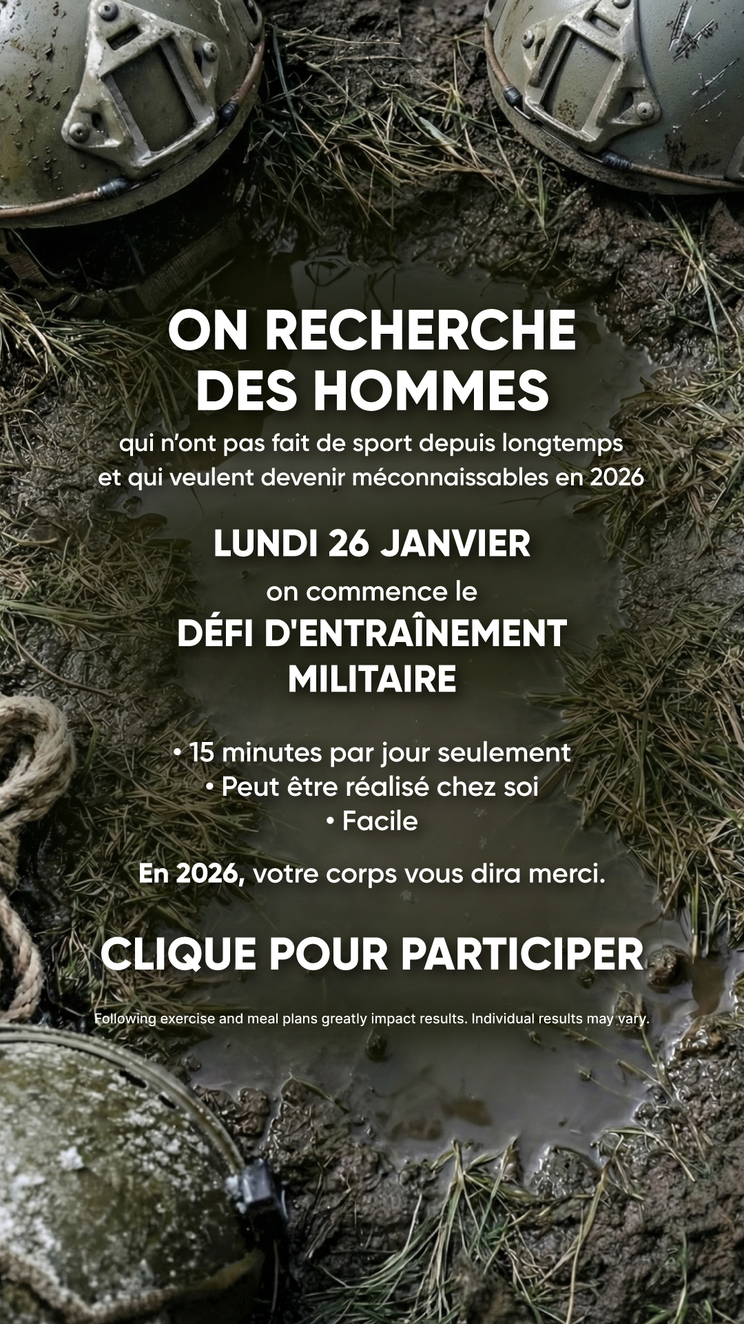 BetterMe Men Facebook ad