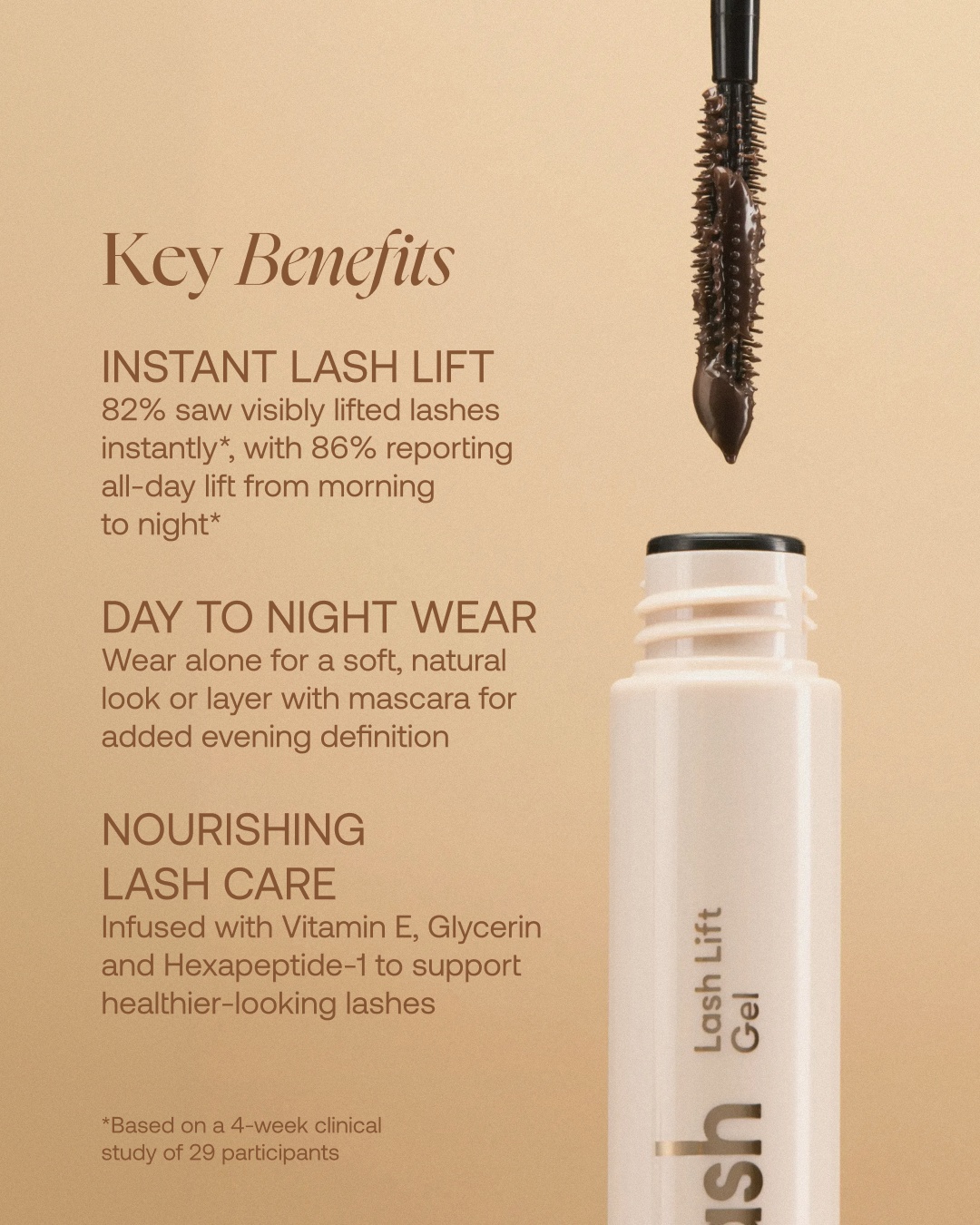 Uklash Facebook ad: Your Natural Lashes, Elevated.