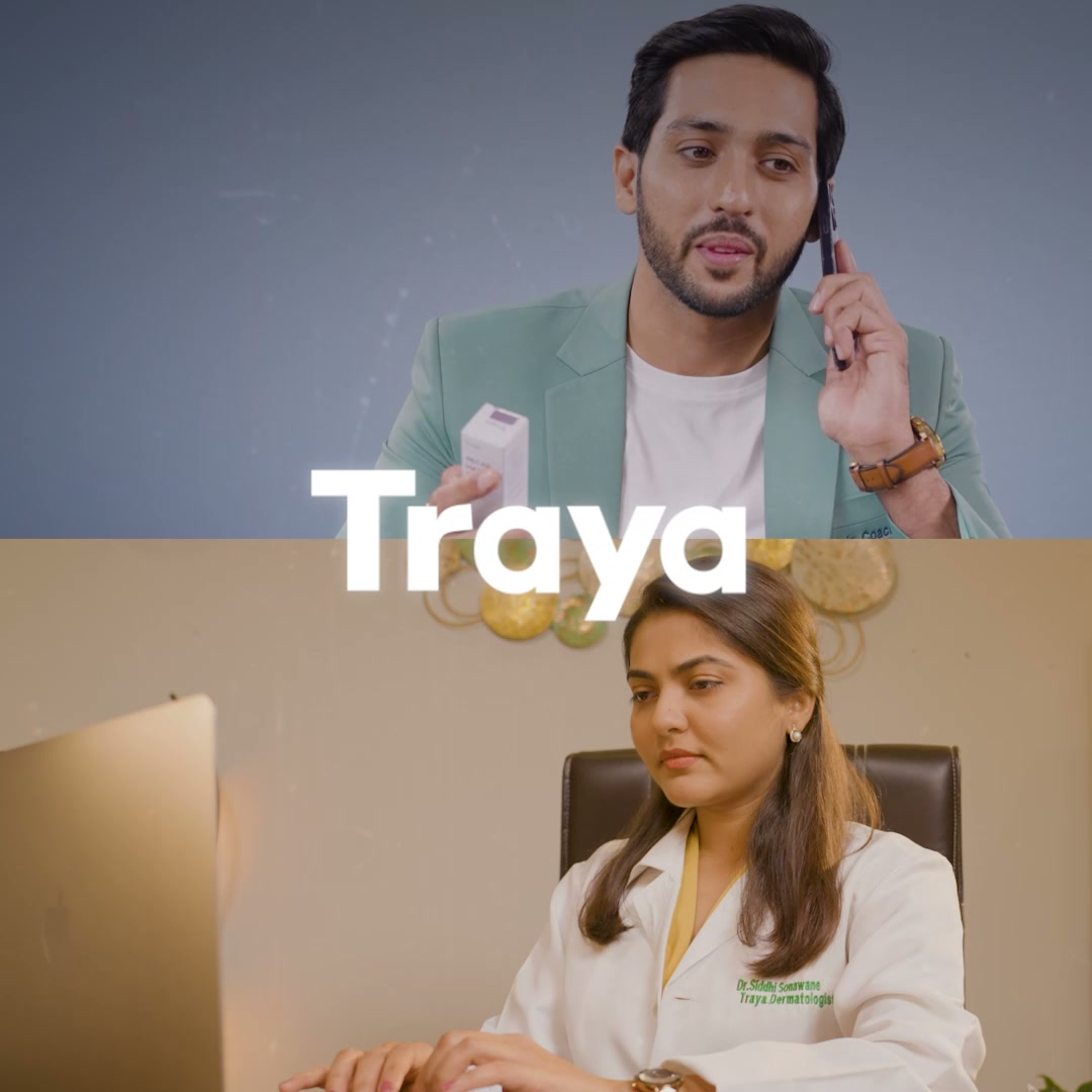 Traya Facebook ad: Chosen By 20 Lakhs+ Indians