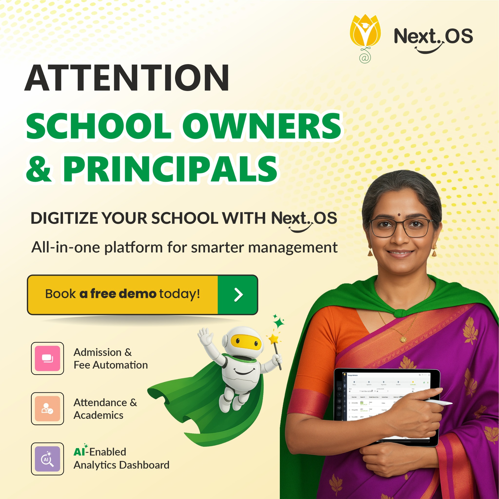 Next Education Facebook ad