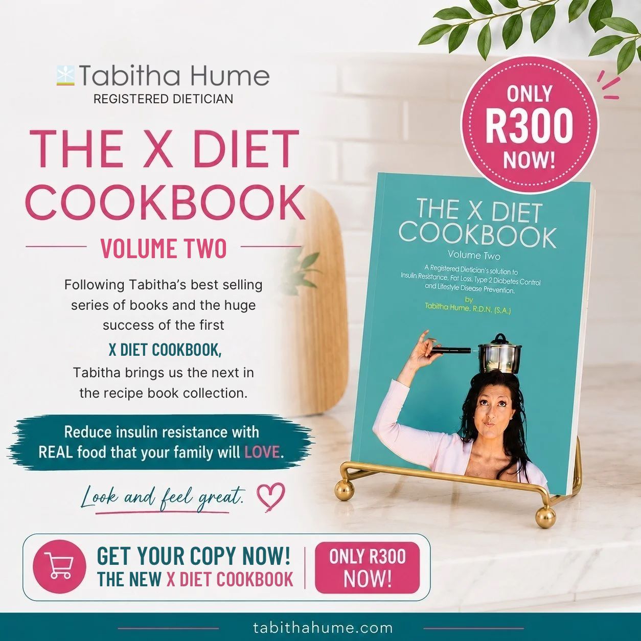 Tabitha Hume - Clinical Dietician Facebook ad