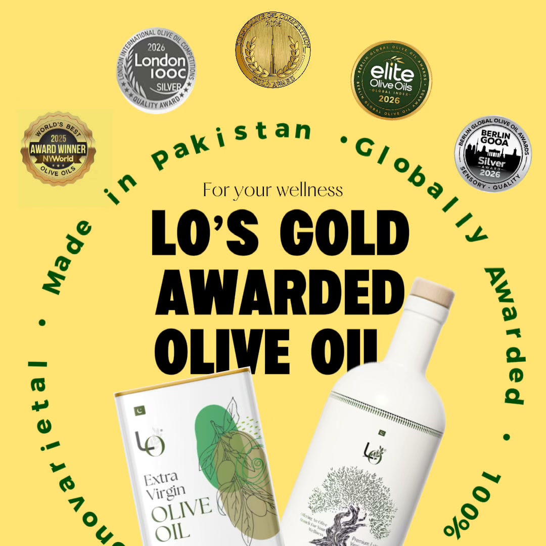 LO - Loralai Olives Facebook ad: Pakistan's Favorite Award Winning Olive Oil