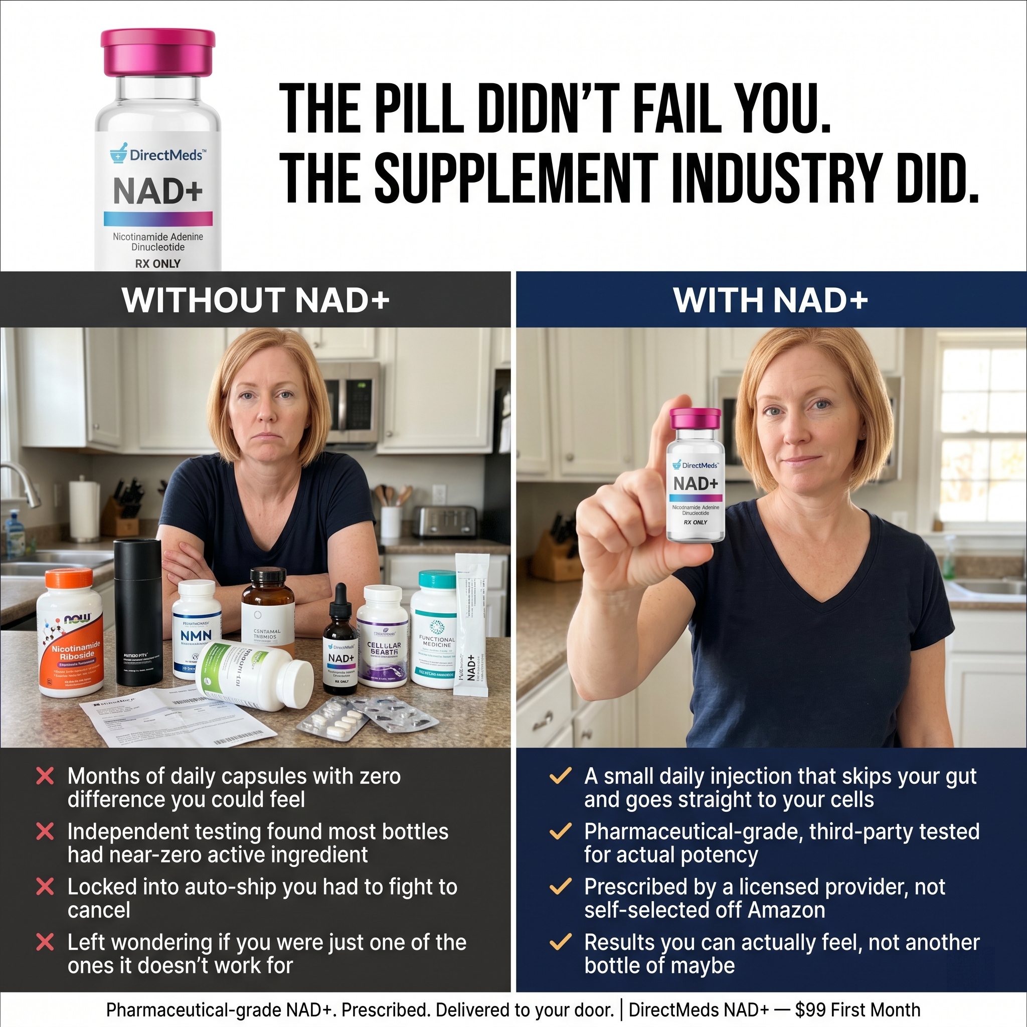 Sandra Hillsworth Facebook ad: Want something that actually works? Check this out