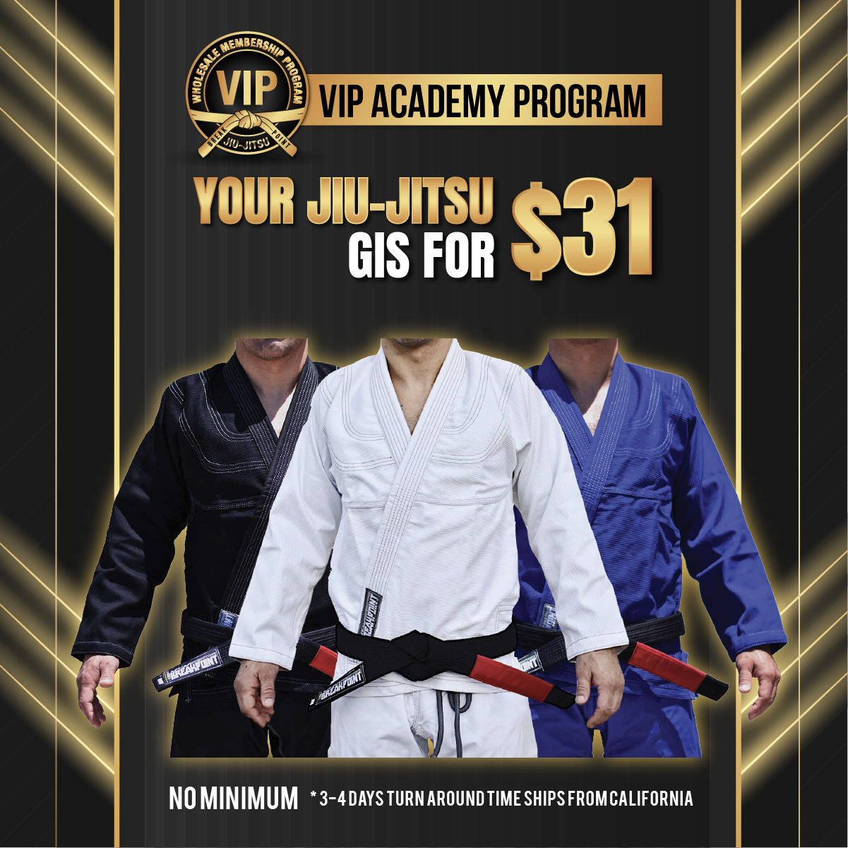 Break Point Fight Company Facebook ad