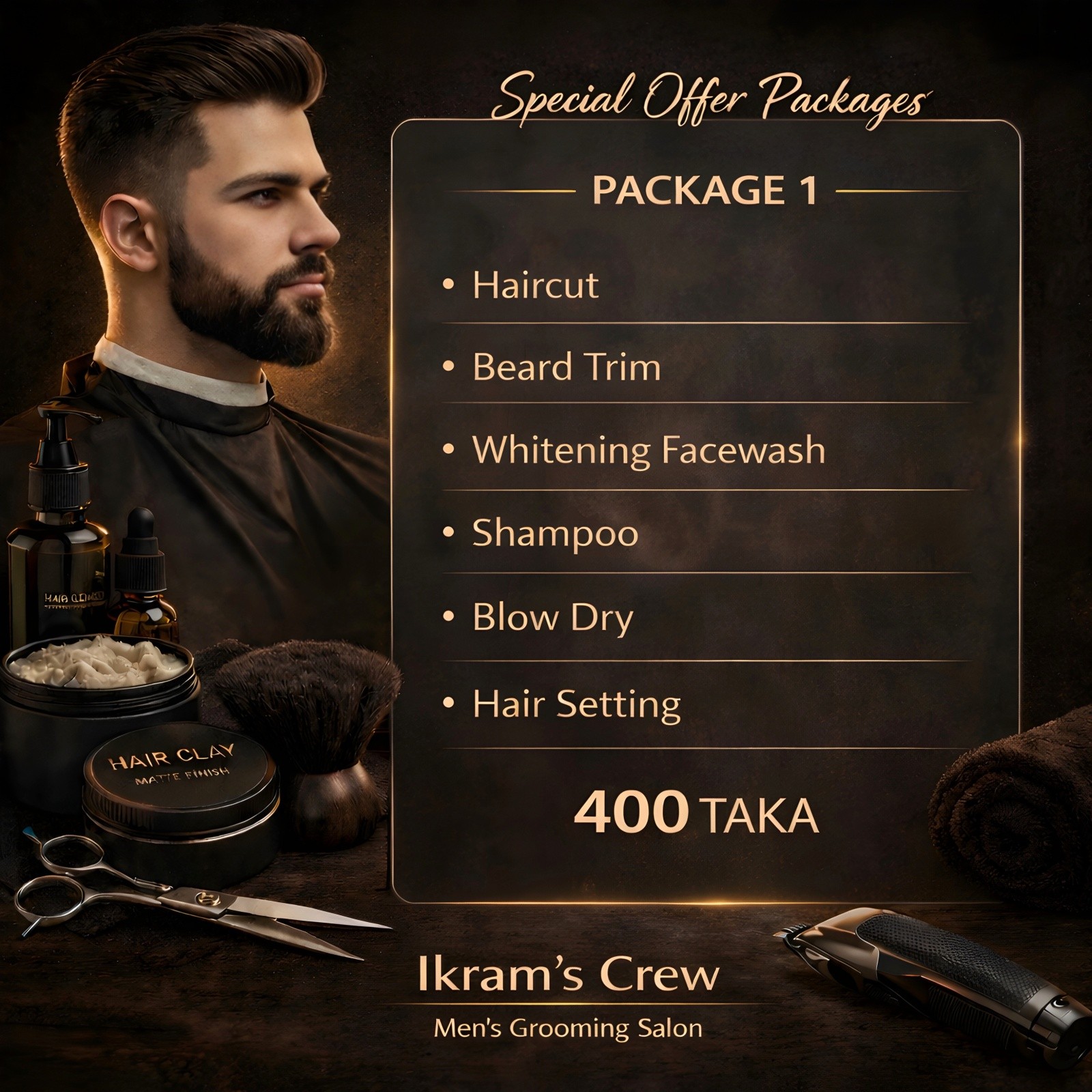 Ikram's Crew Facebook ad: ๐ฆ๐ฎ๐๐ฒ ๐๐ฝ ๐๐ผ ๐ด๐ฑ๐ฌเงณ ๐ผ๐ป ๐ณ ๐ฒ๐
๐ฐ๐น๐๐๐ถ๐๐ฒโฆ