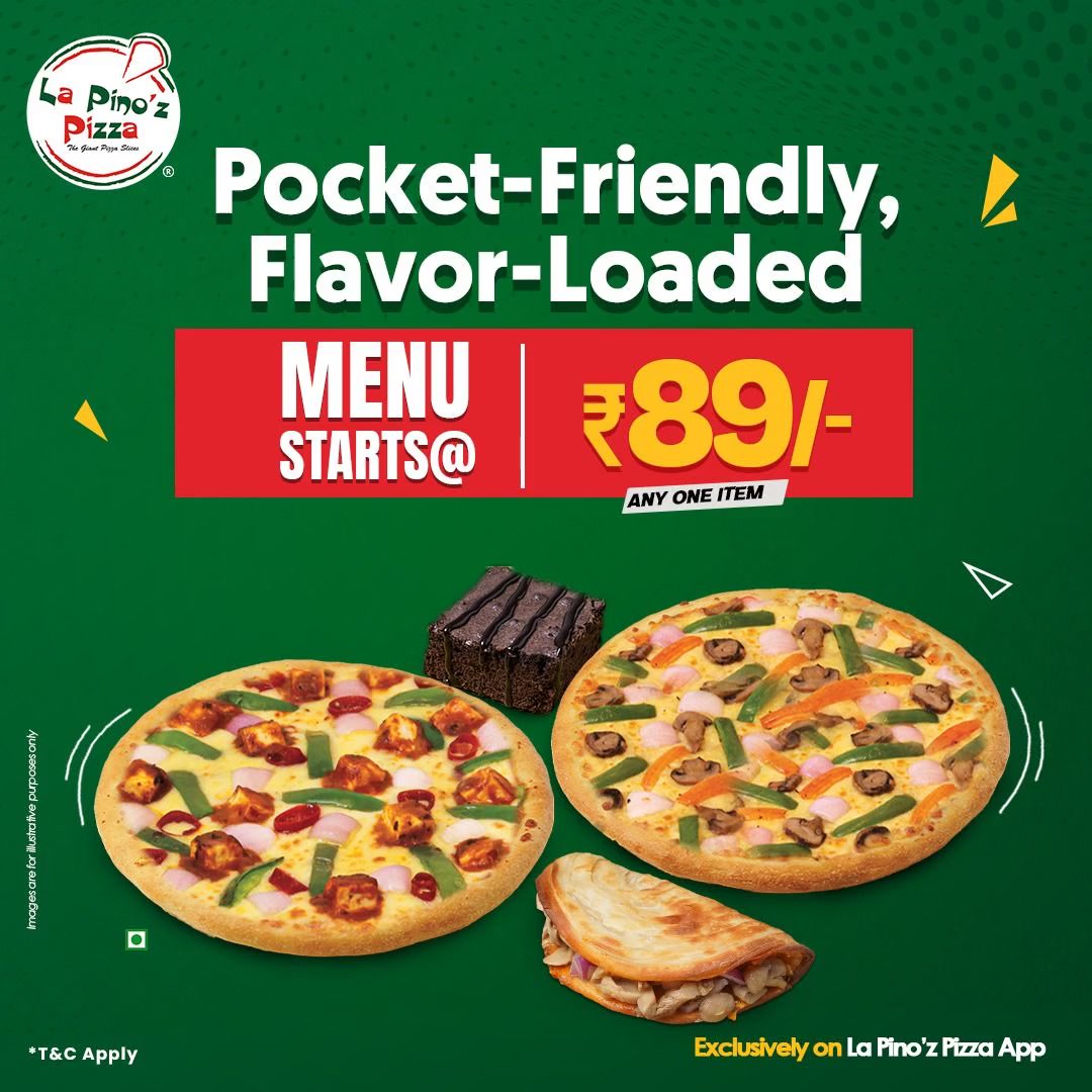 La Pino'z Pizza Facebook ad