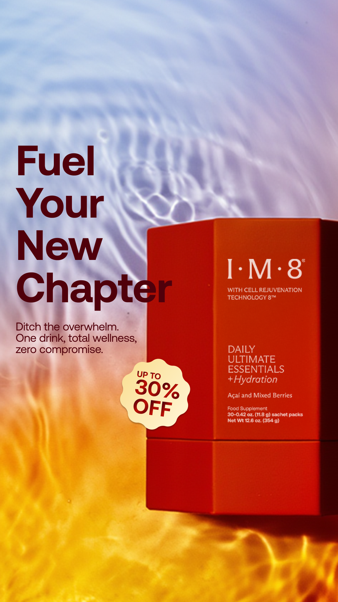 IM8 Health Facebook ad