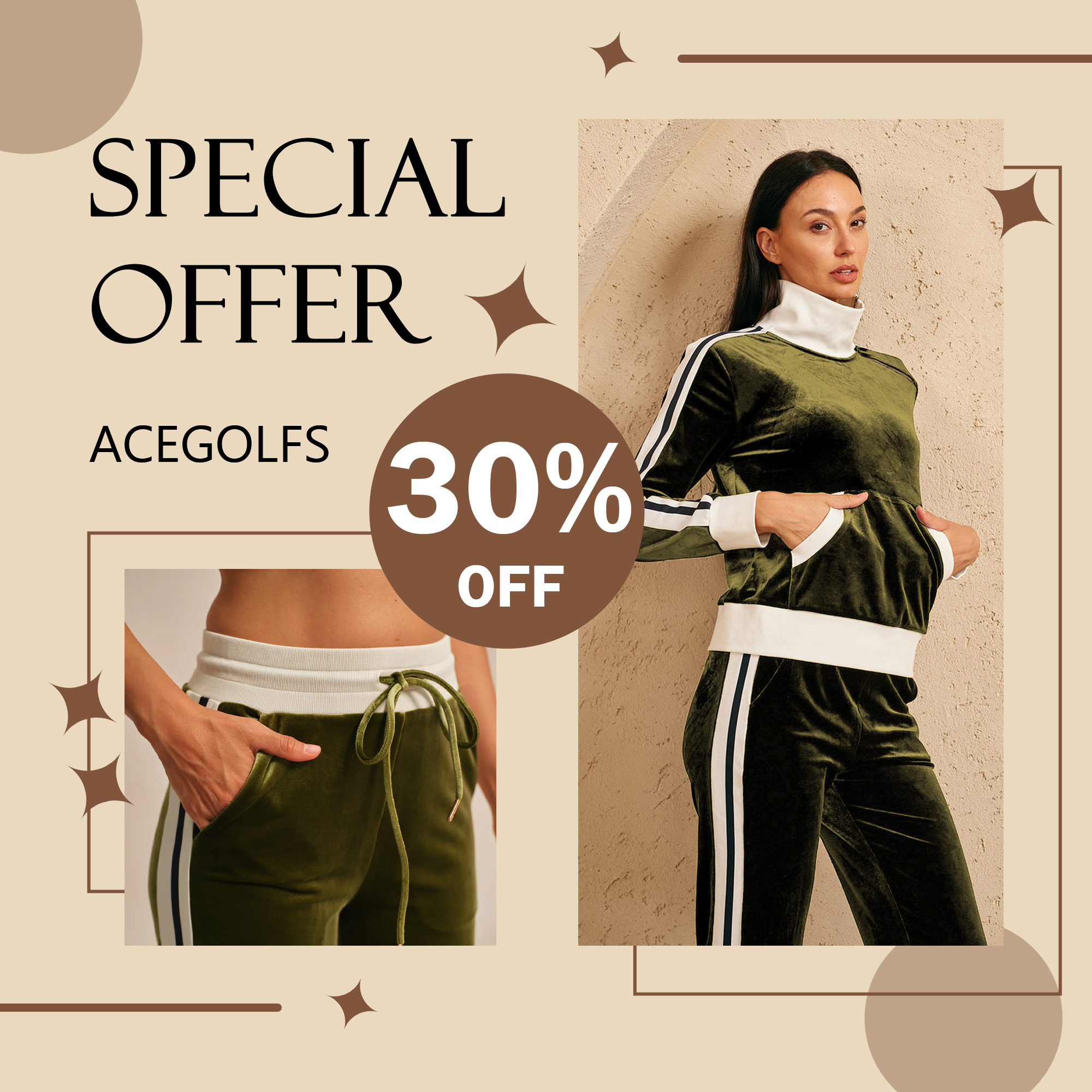 Acegolfs Facebook ad
