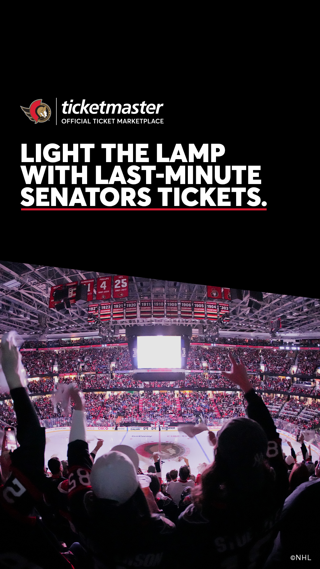 Ticketmaster Facebook ad