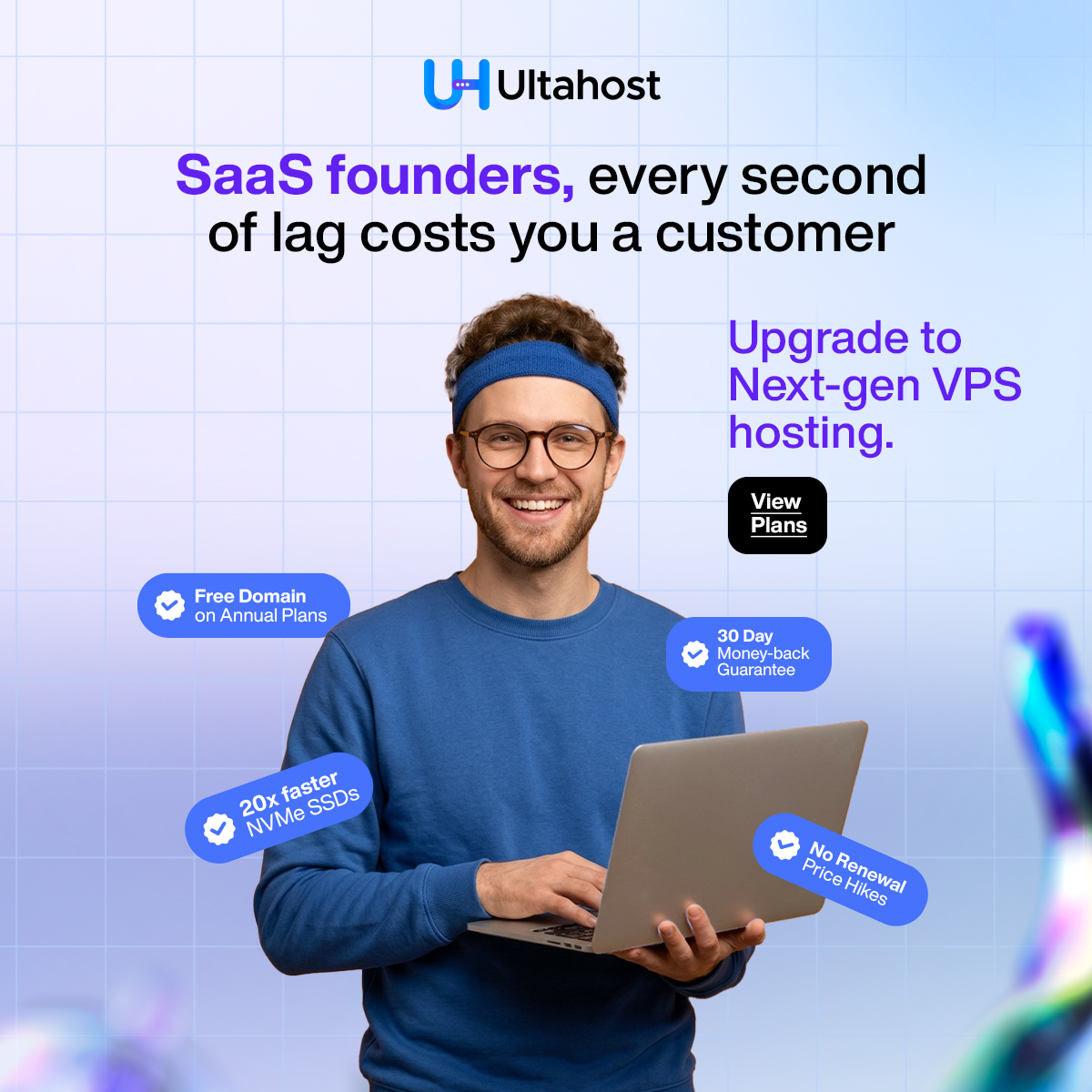 UltaHost Facebook ad