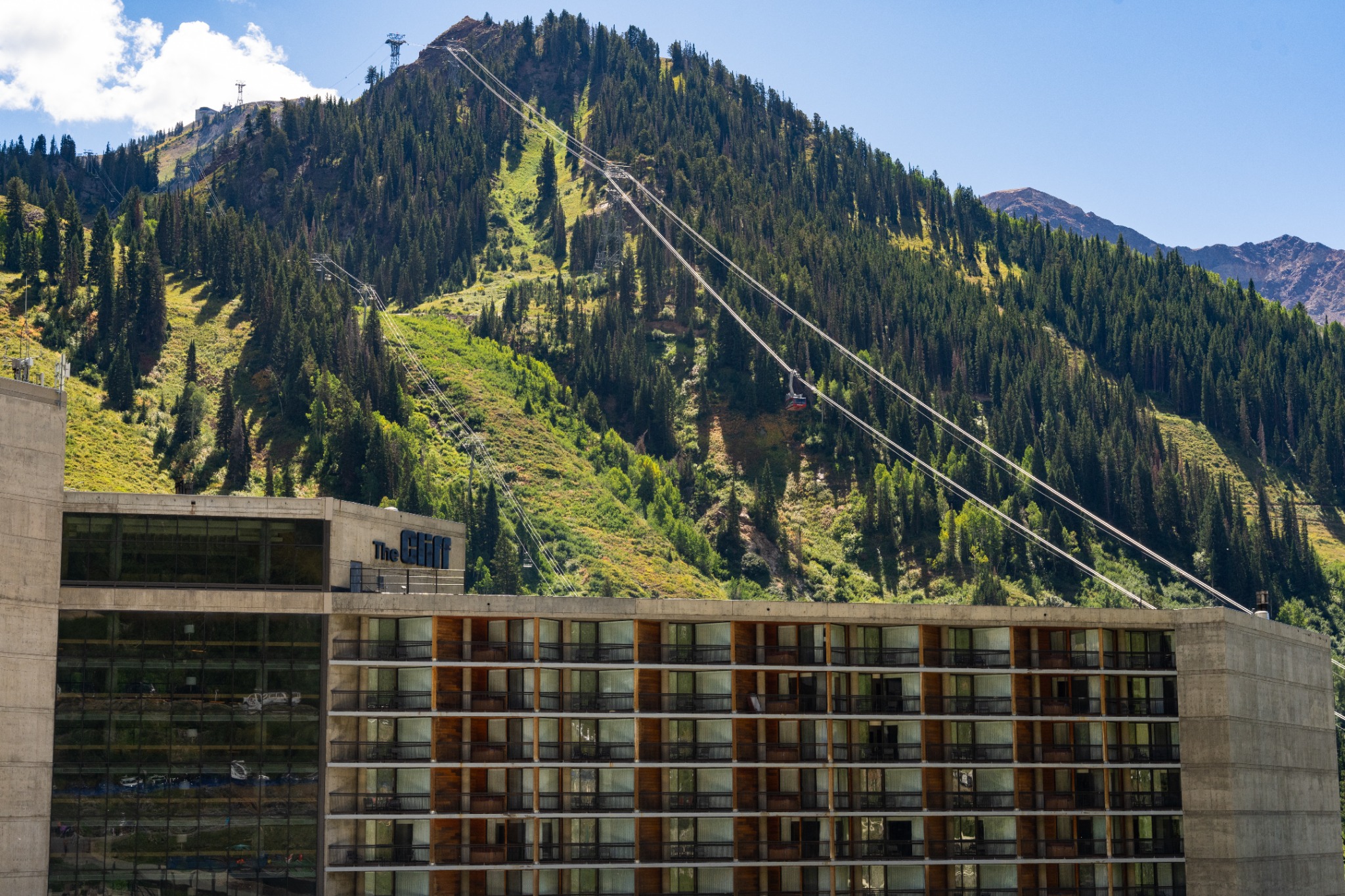 Snowbird Facebook ad: Stay & Save Lodging Specials