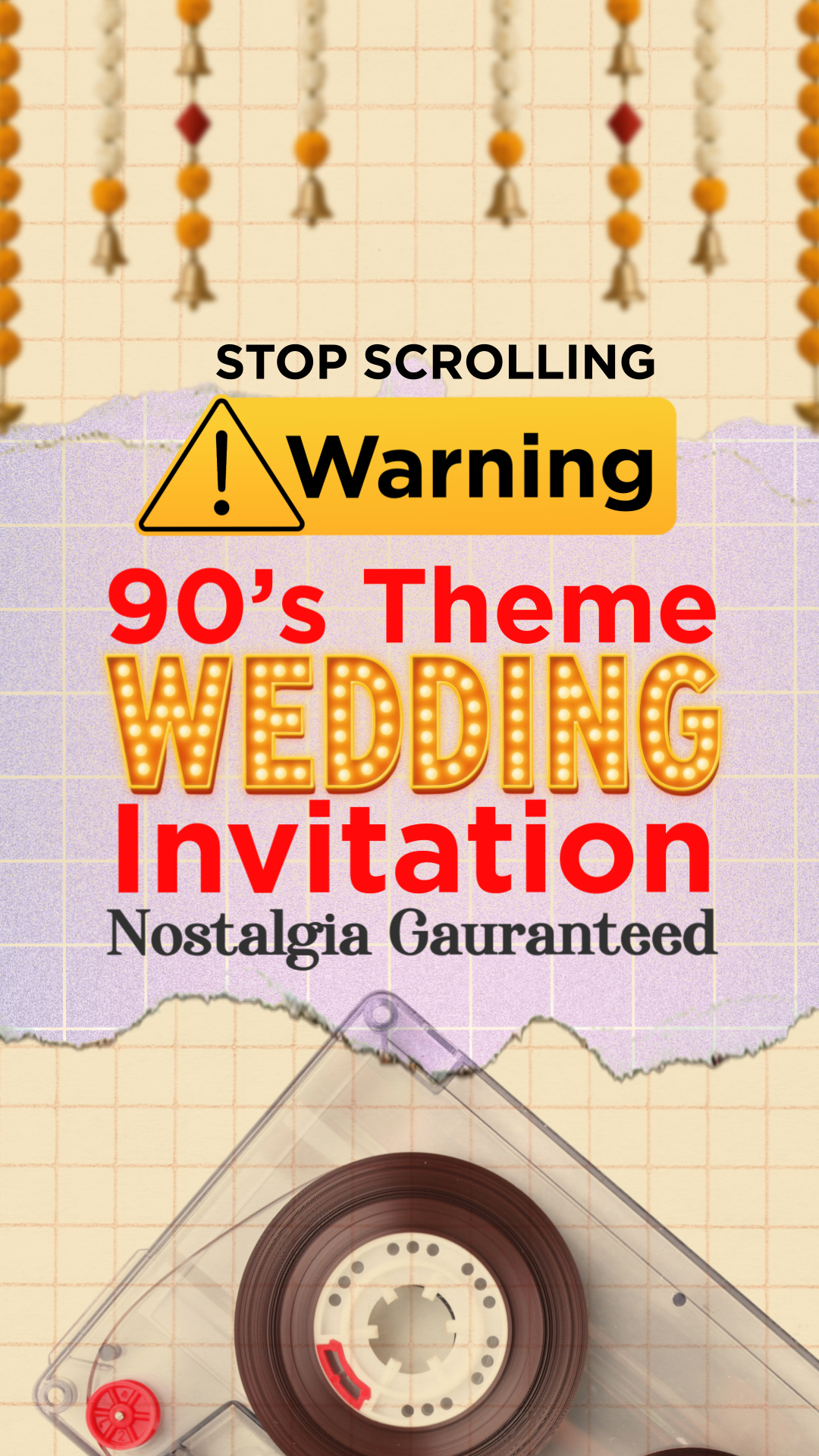 Lets Announce - Video Wedding Invites Facebook ad: Personalized Wedding Invites