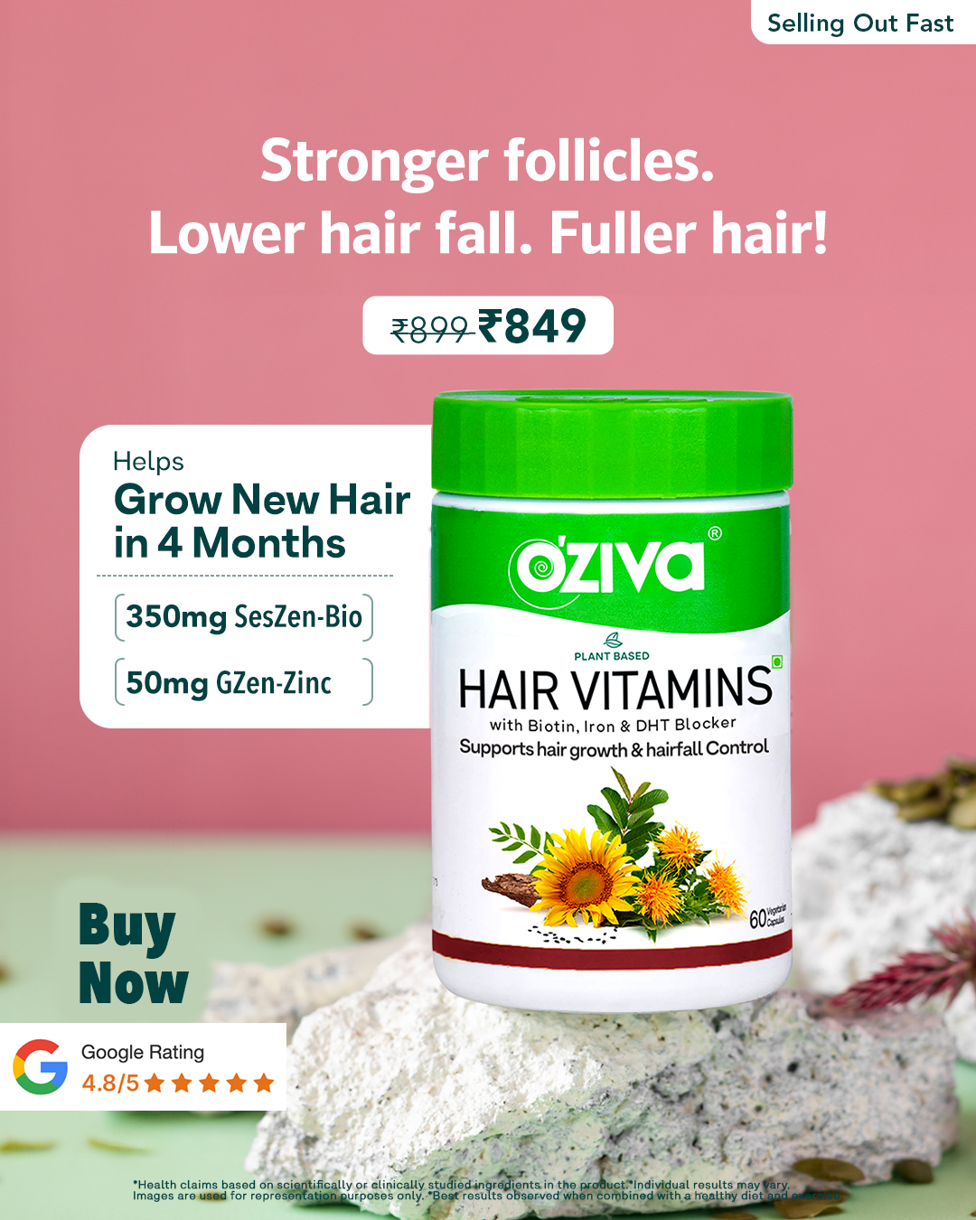 OZiva Facebook ad