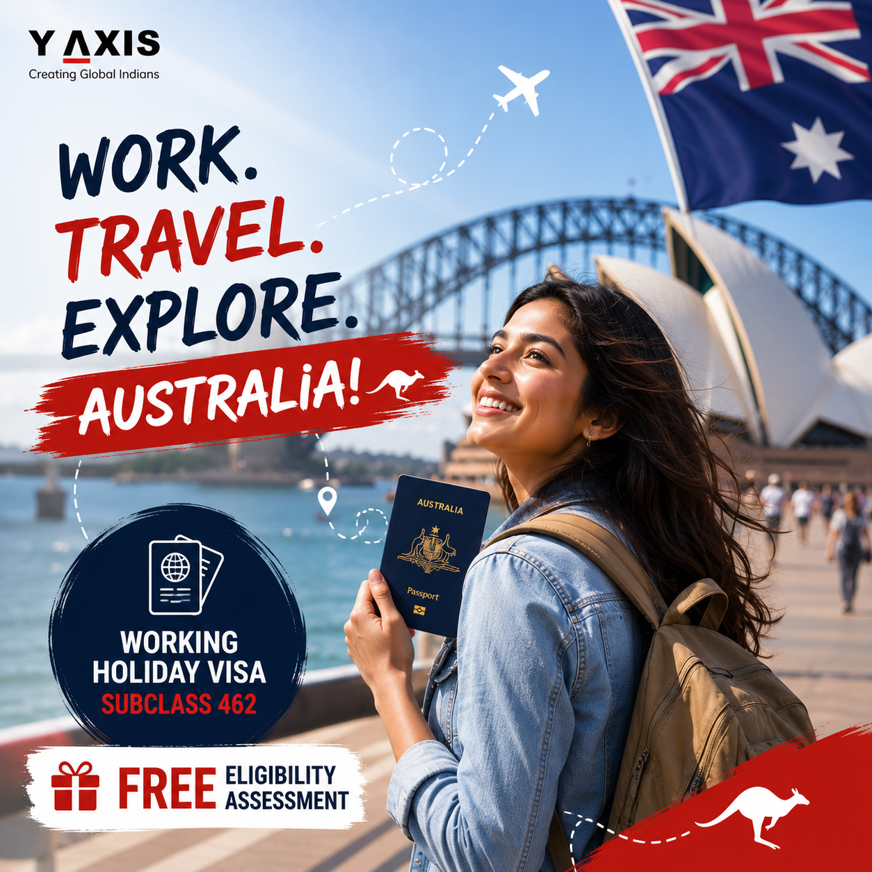 Y-Axis Overseas Facebook ad