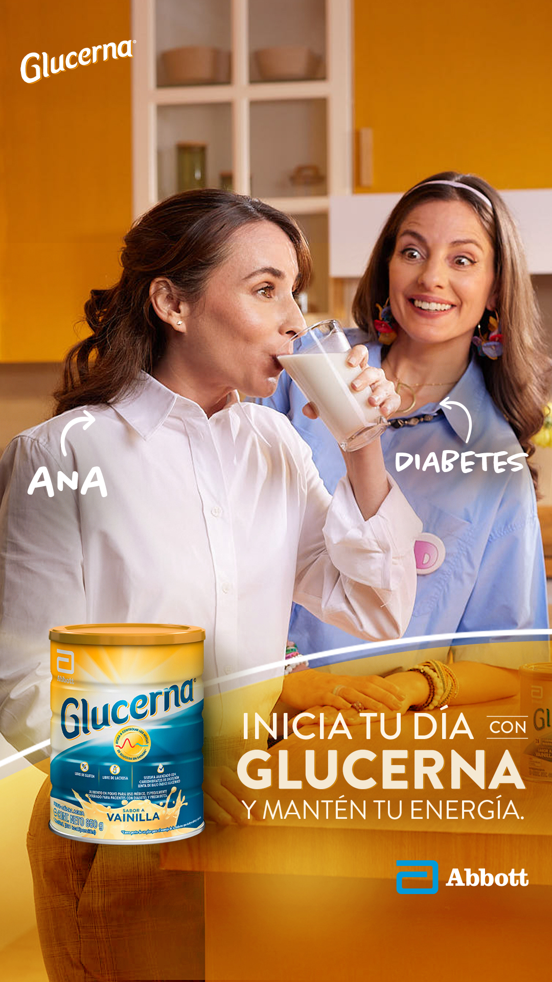 Glucerna Latinoamérica Facebook ad from May 22, 2026