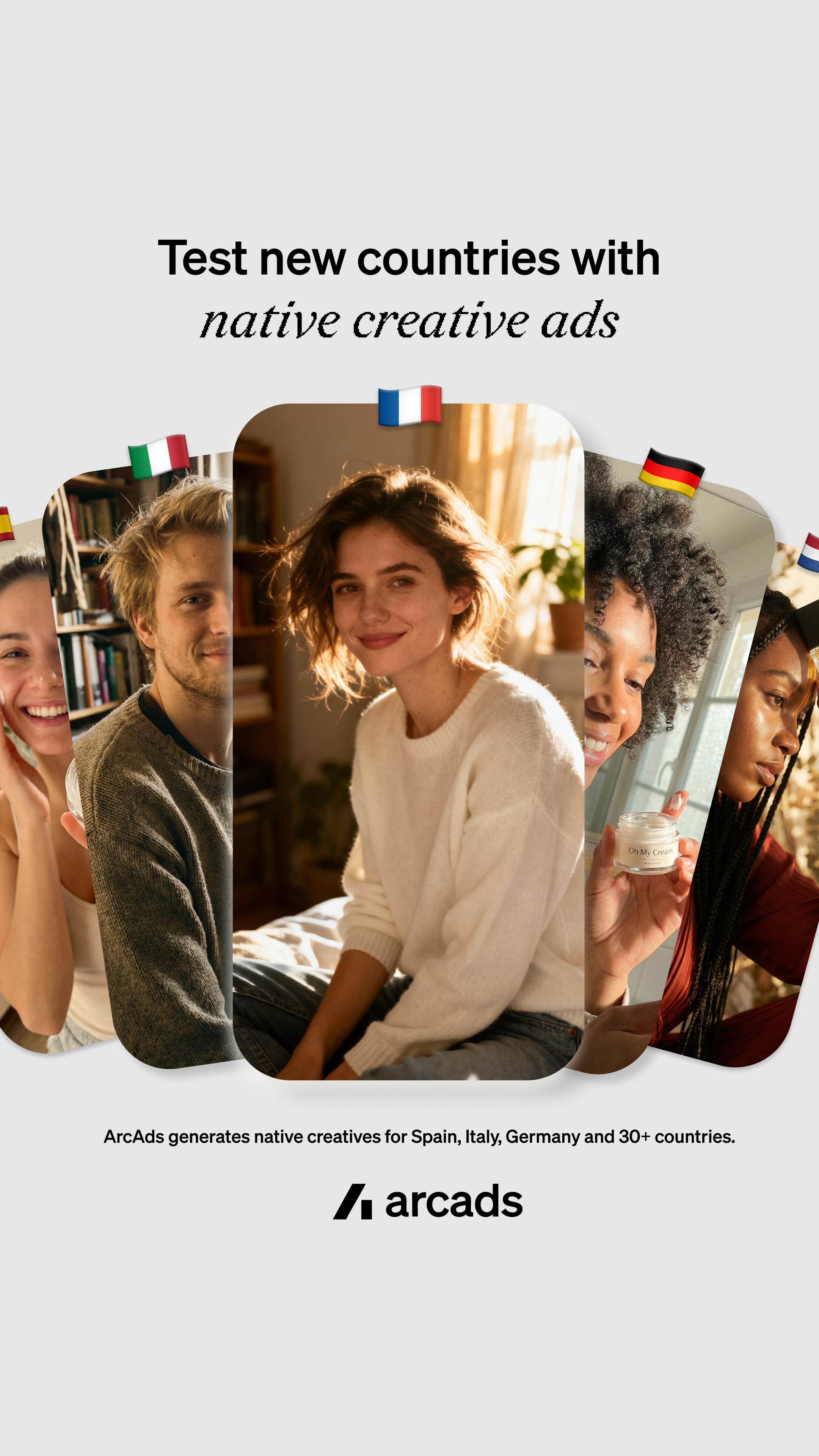 Arcads AI Facebook ad