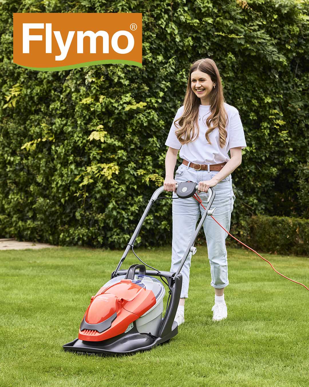 Flymo Facebook ad from May 13, 2026