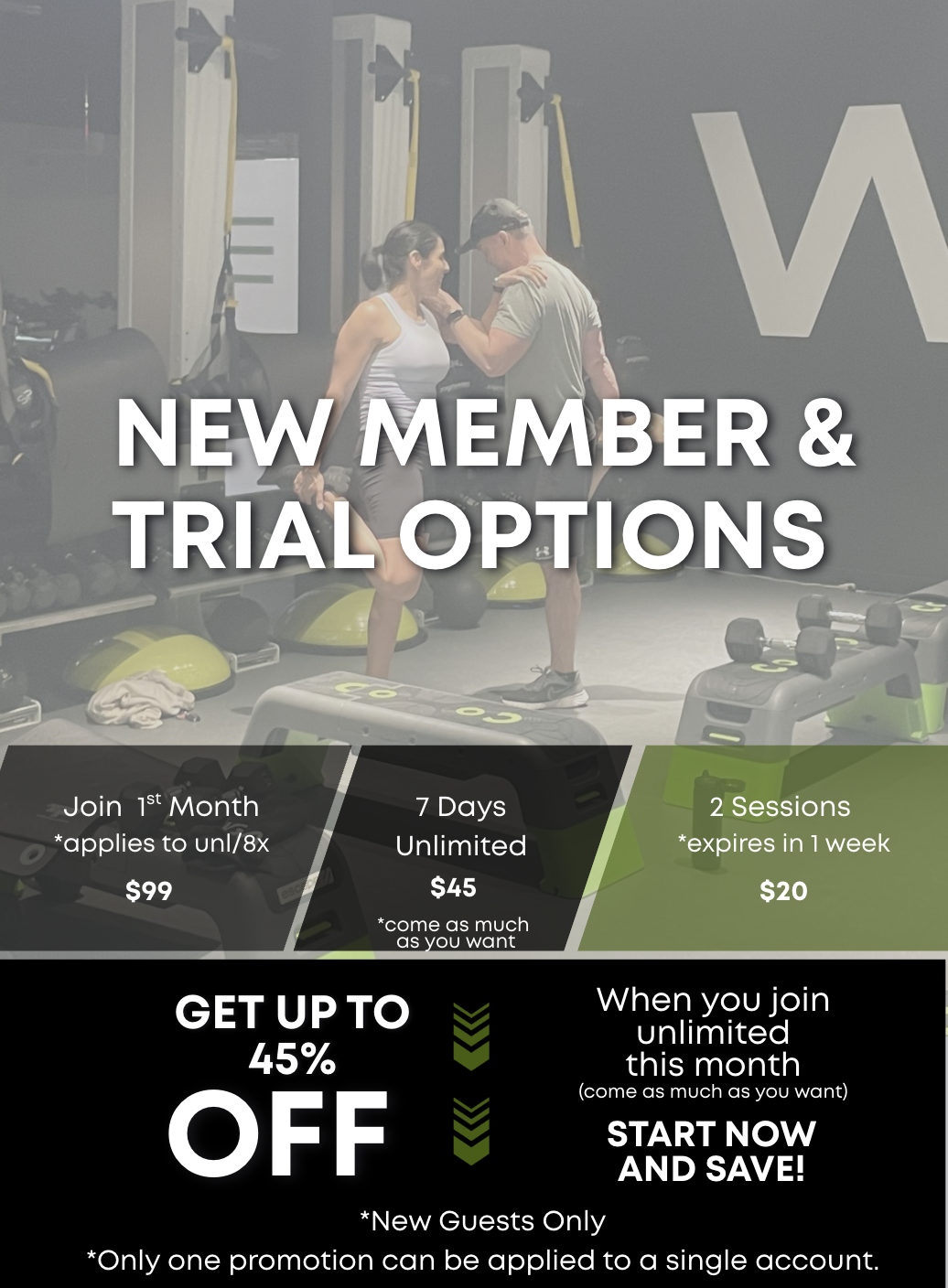 Spenga Roswell Facebook ad: Spin + Strength + Yoga = SPENGA