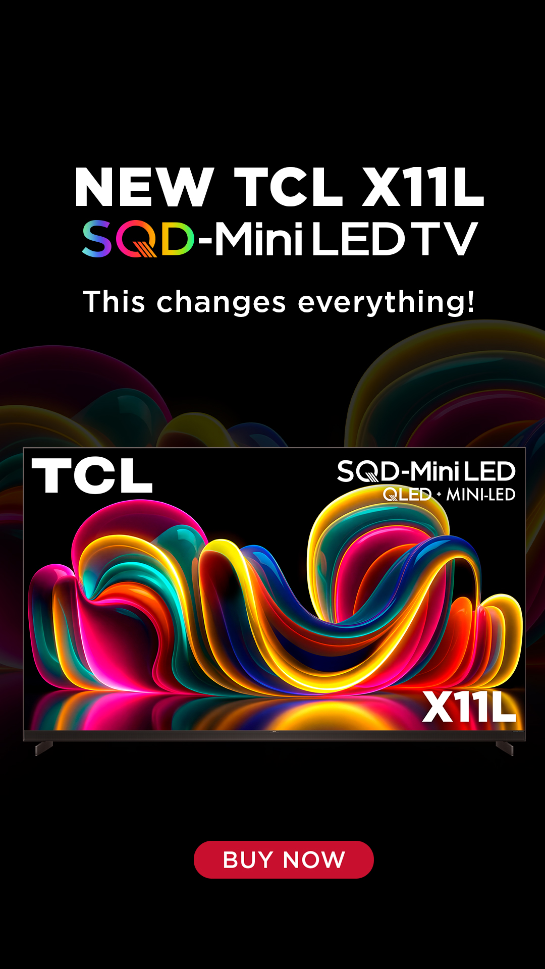 TCL Electronics Facebook ad from Jun 15, 2026