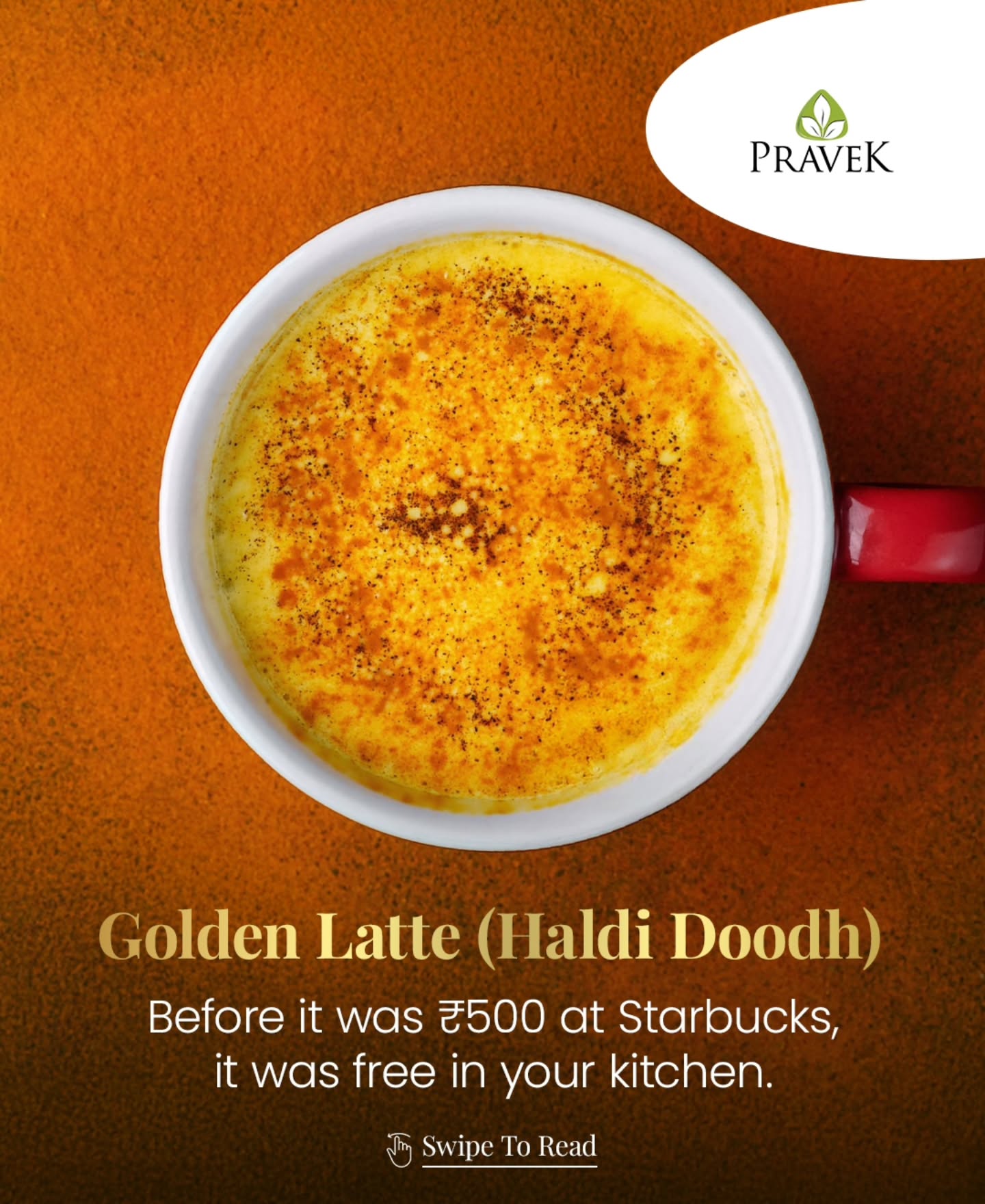 Pravek Facebook ad: The golden latte trend started long before cafés…