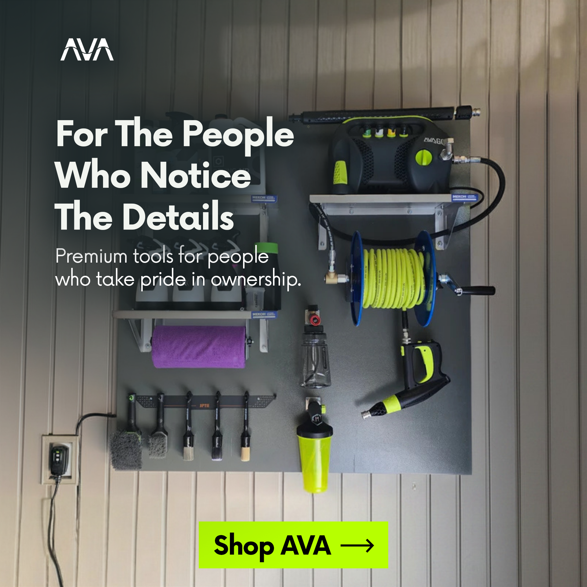 AVA of Norway USA Facebook ad: Perfect for Home and Car Detailing