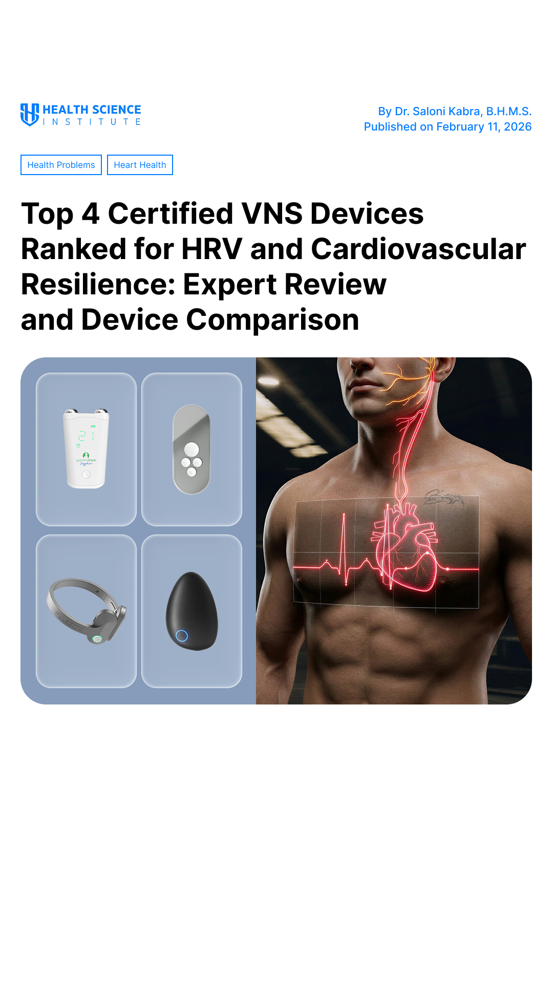 Health Science Facebook ad