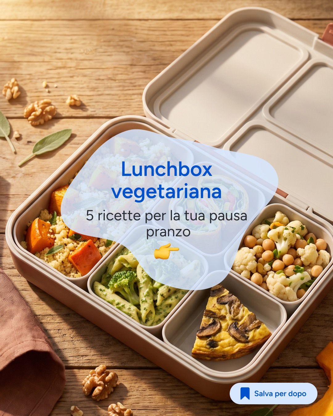 ProntoPro Facebook ad: 5 idee vegetariane facili e gustose per rendere…