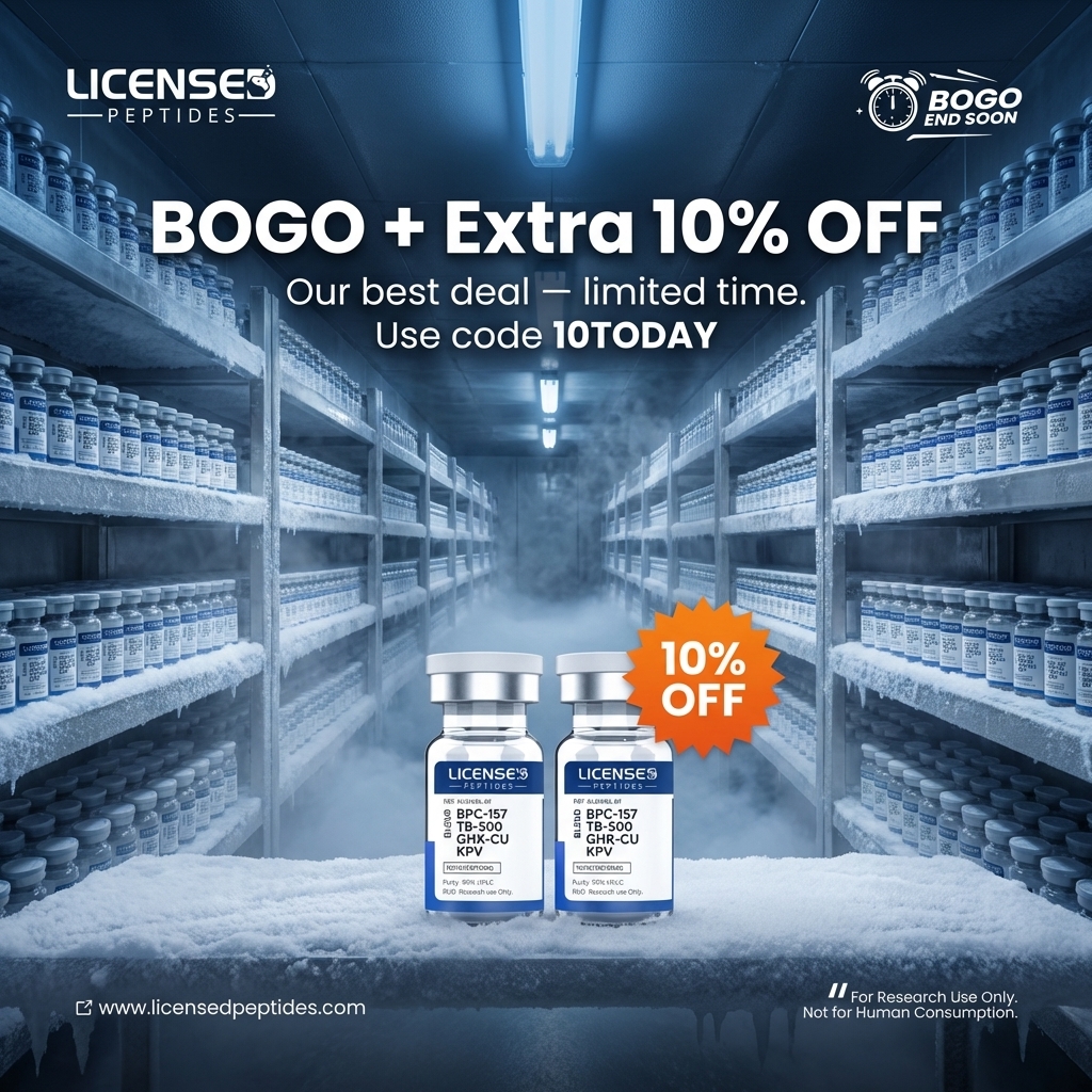 LicensedPeptides Facebook ad